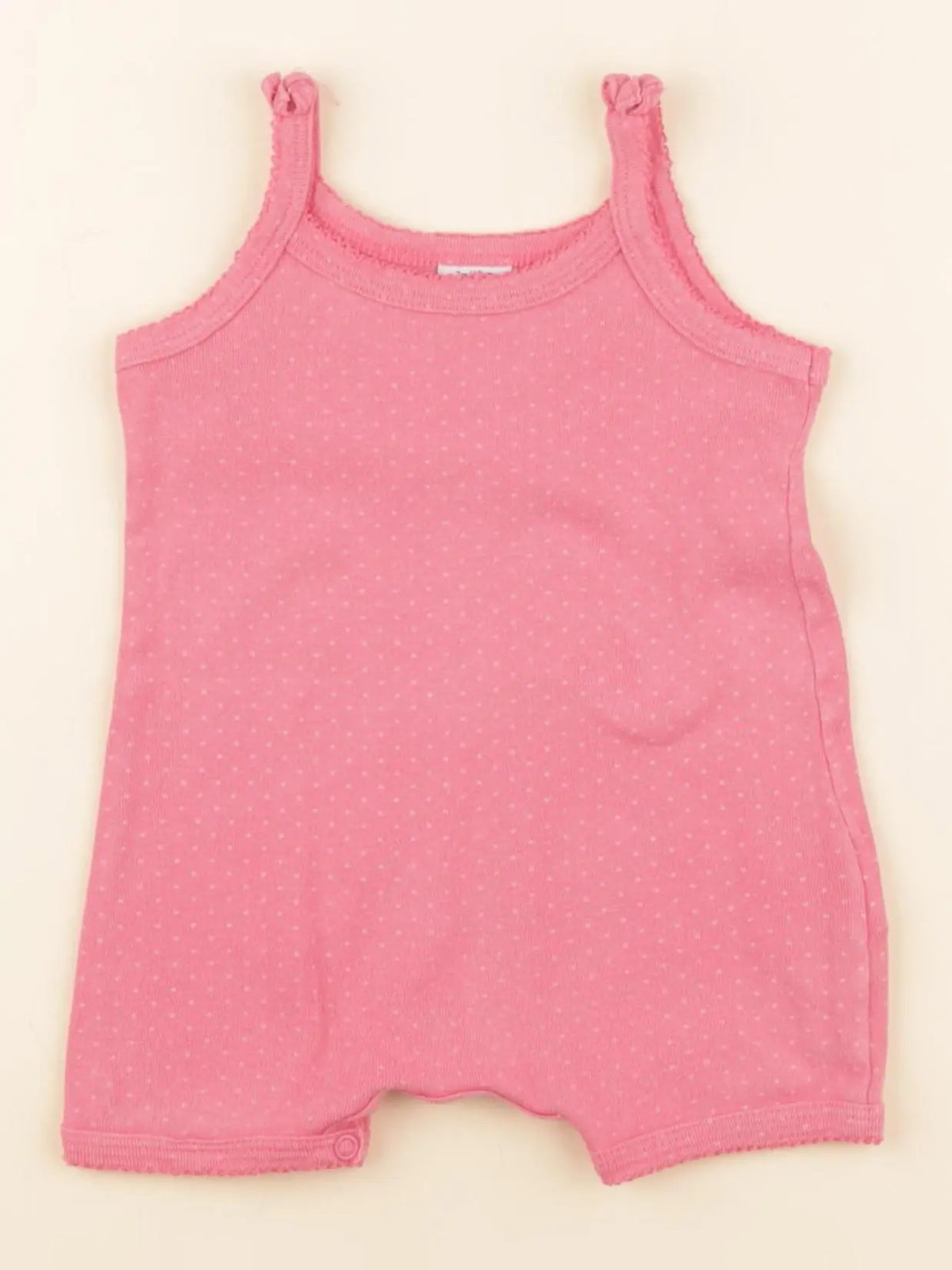 Petit Bateau - pyjama coton rose - 3 mois