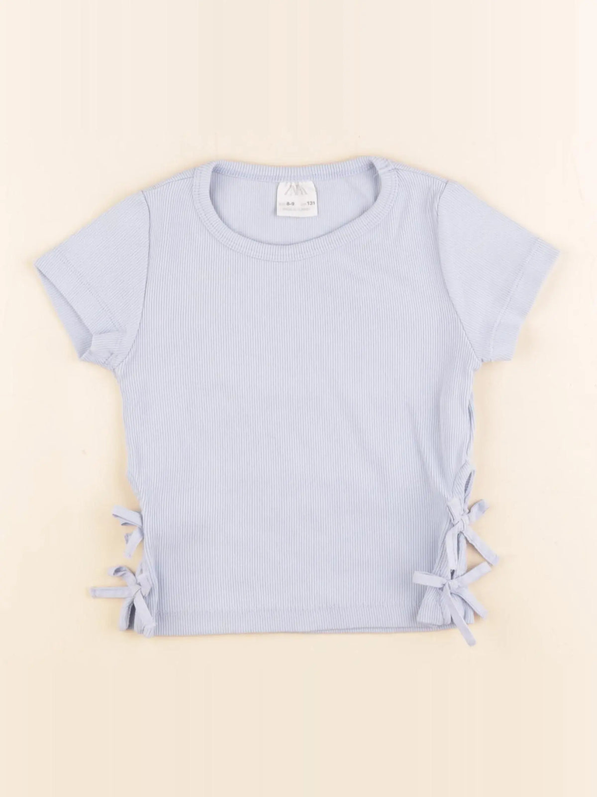 Zara - tee-shirt bleu - 8/9 ans