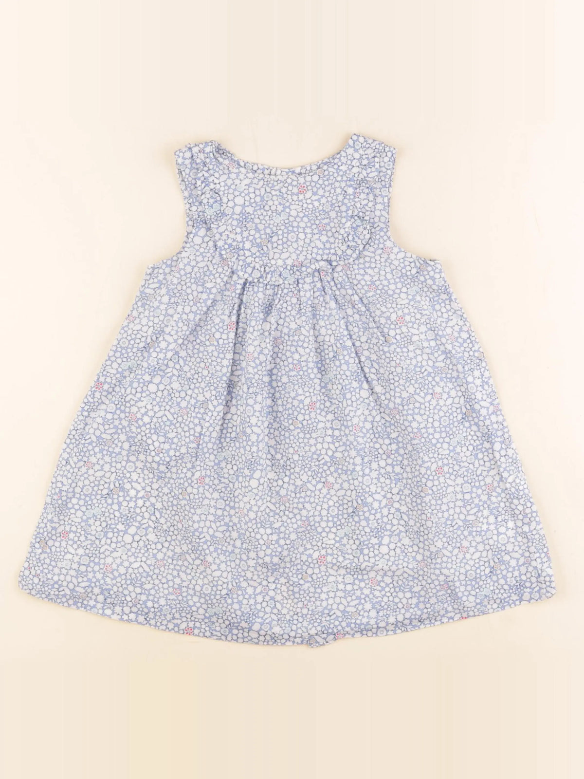 Jacadi - robe liberty bleu - 36 mois