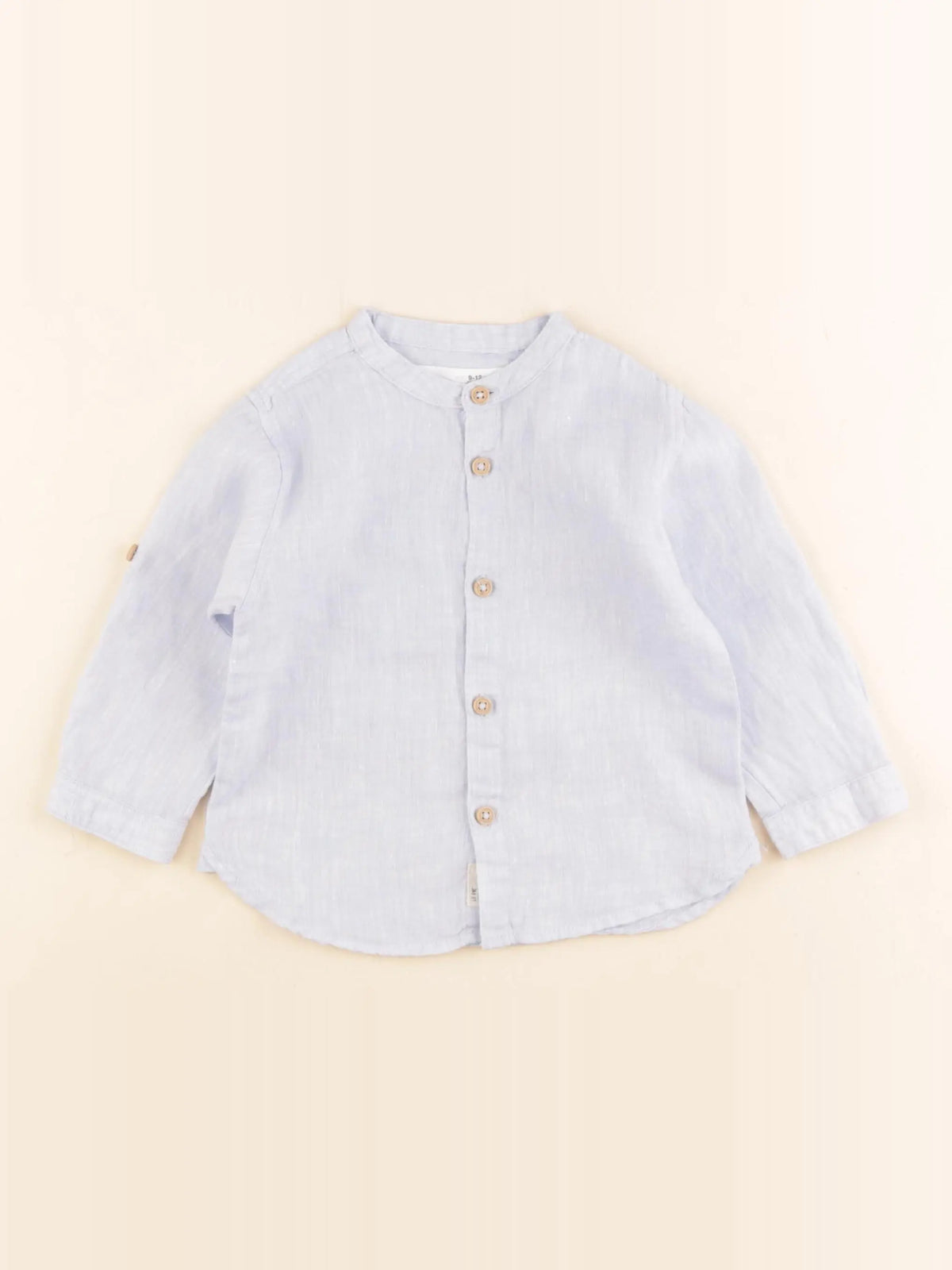 Zara - chemise bleu - 9/12 mois