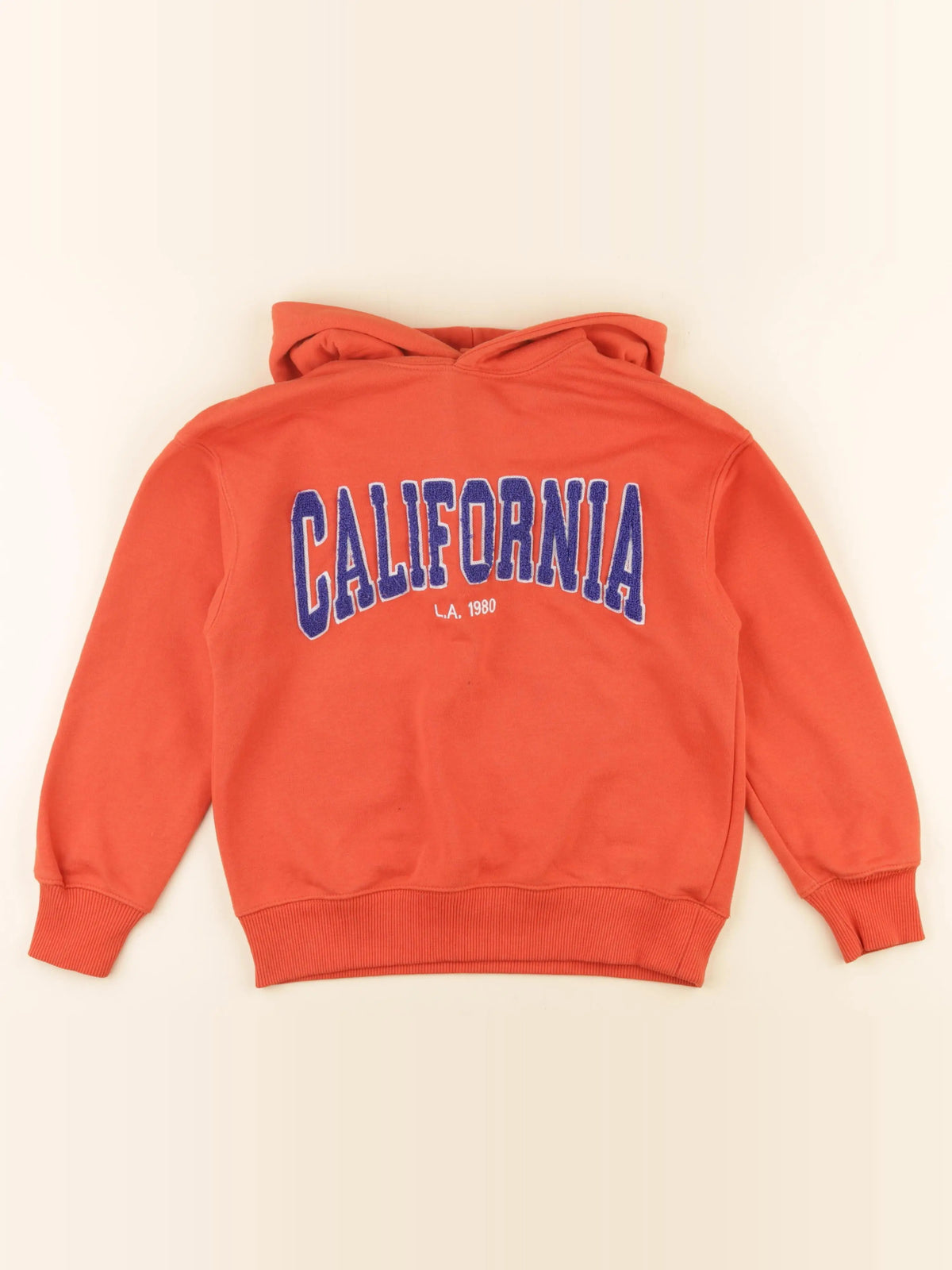 Zara - sweat orange - 9 ans
