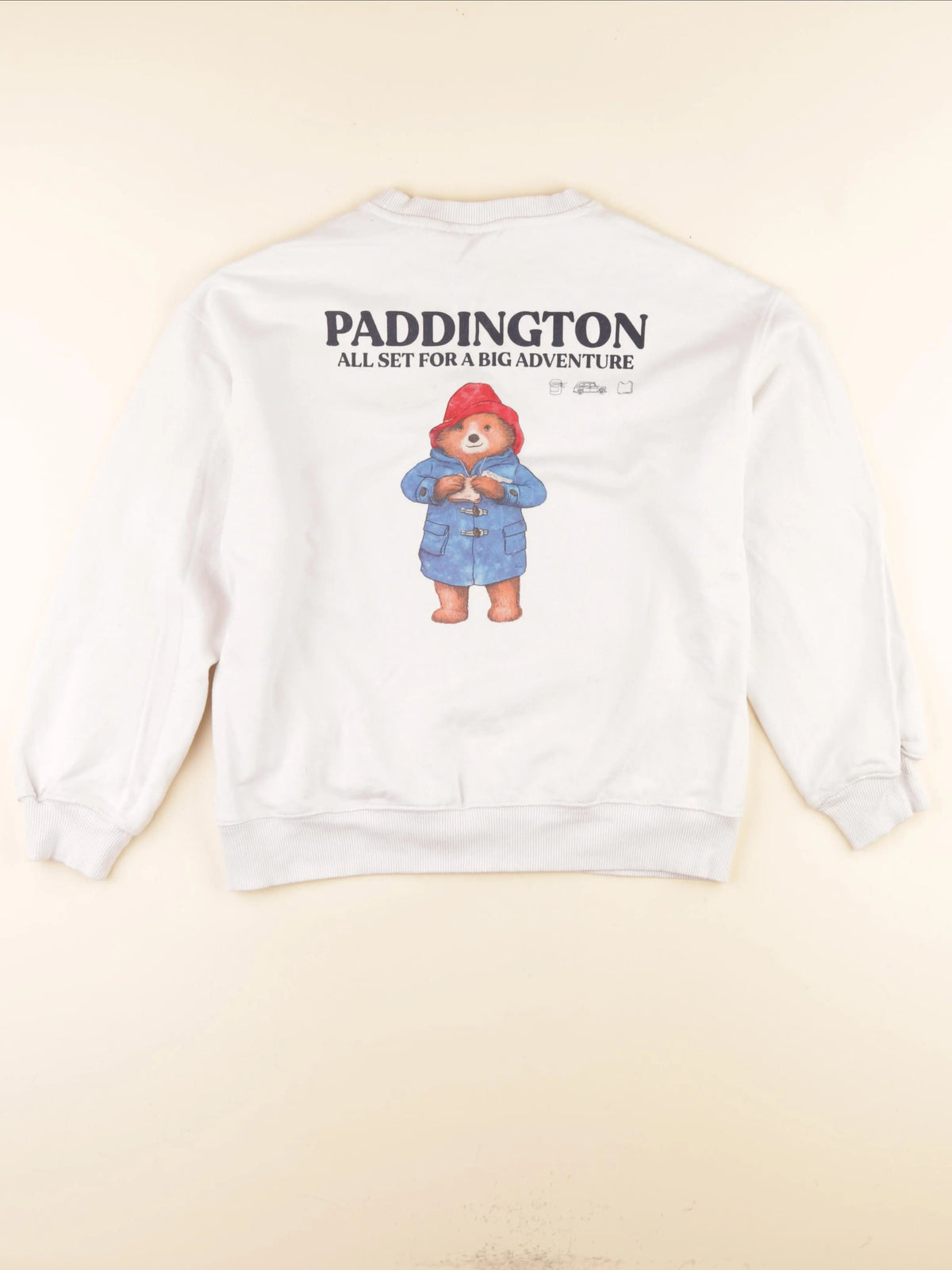 Zara - sweat blanc - 11/12 ans