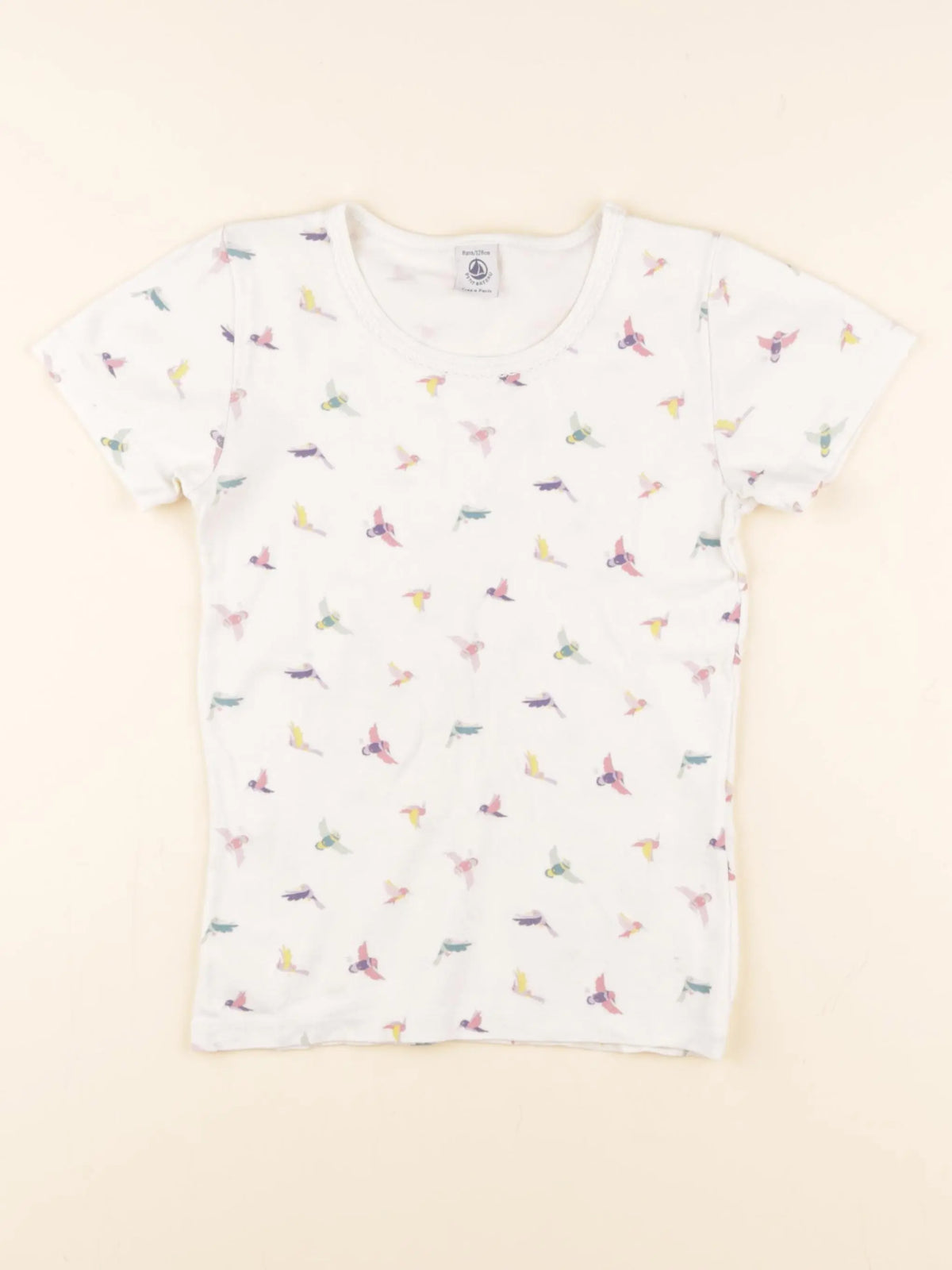 Petit Bateau - maillot de corps blanc - 8 ans