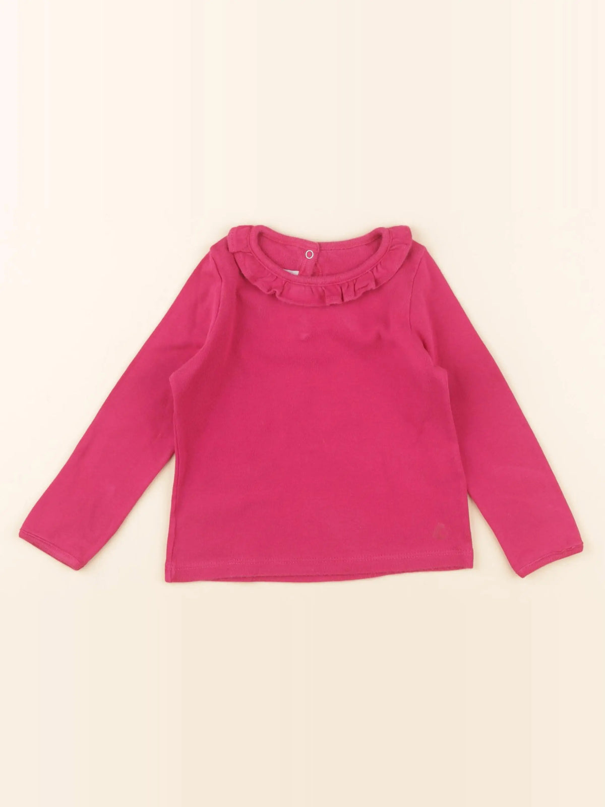 Petit Bateau - tee-shirt rose - 24 mois