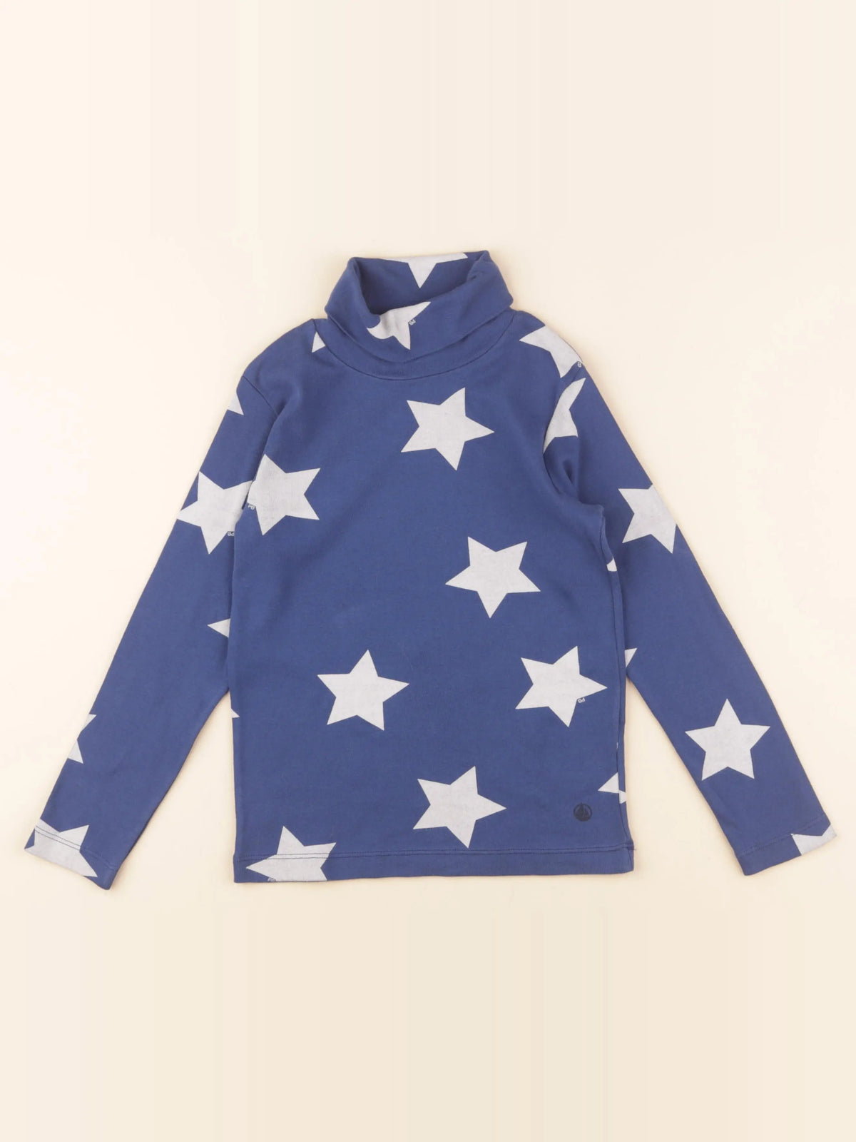 Petit Bateau - sous-pull bleu - 6 ans