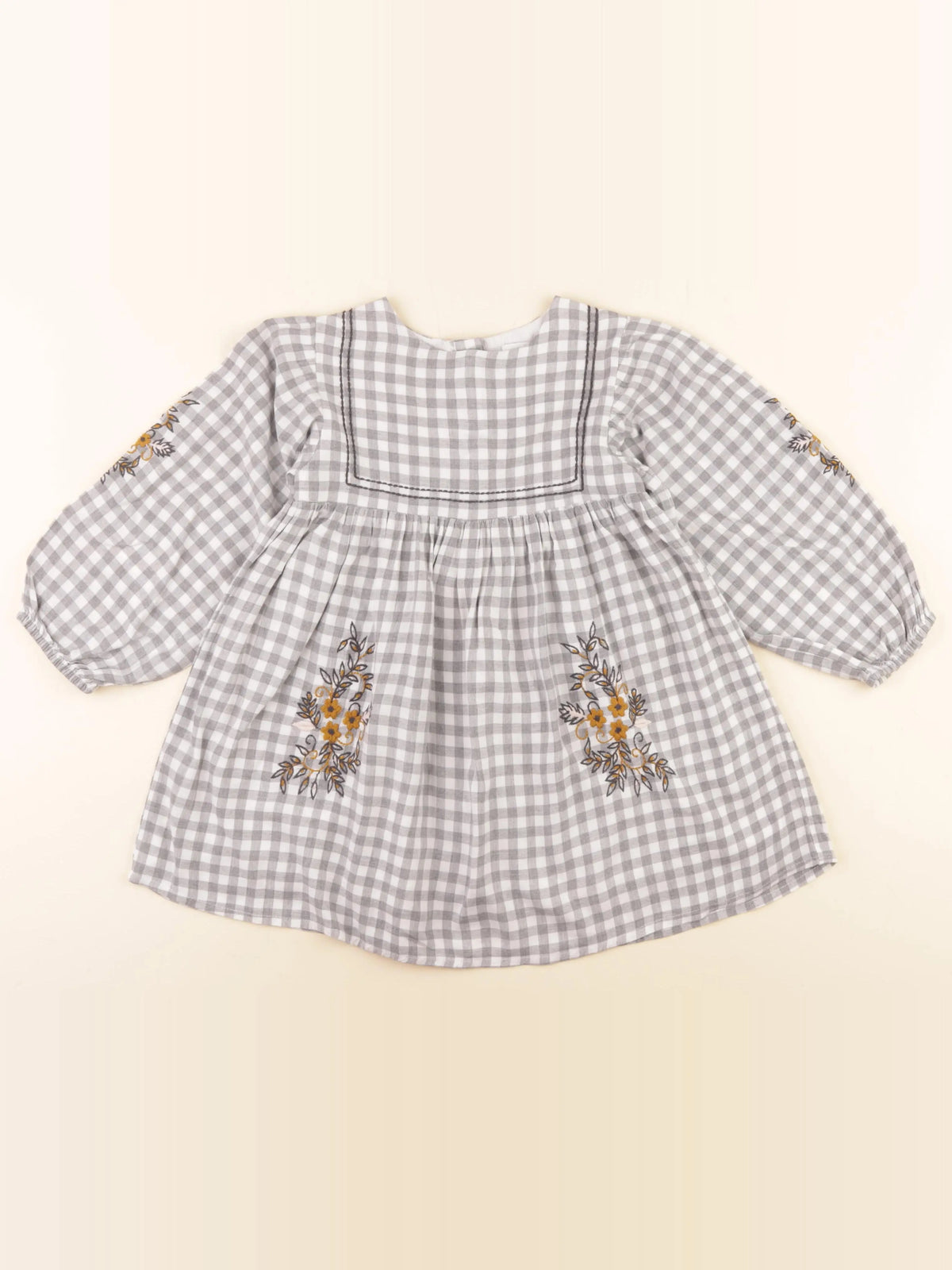 Zara - robe gris - 3/4 ans