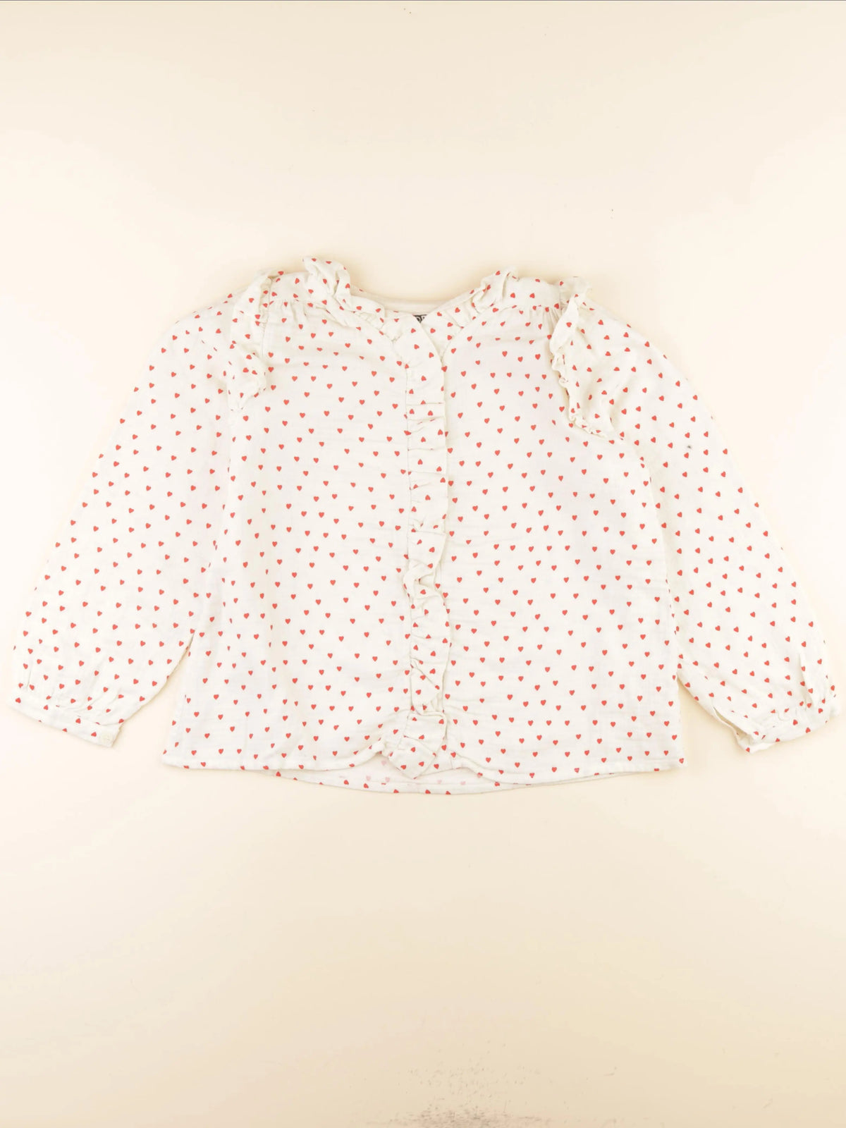 Bonton - blouse beige - 10 ans
