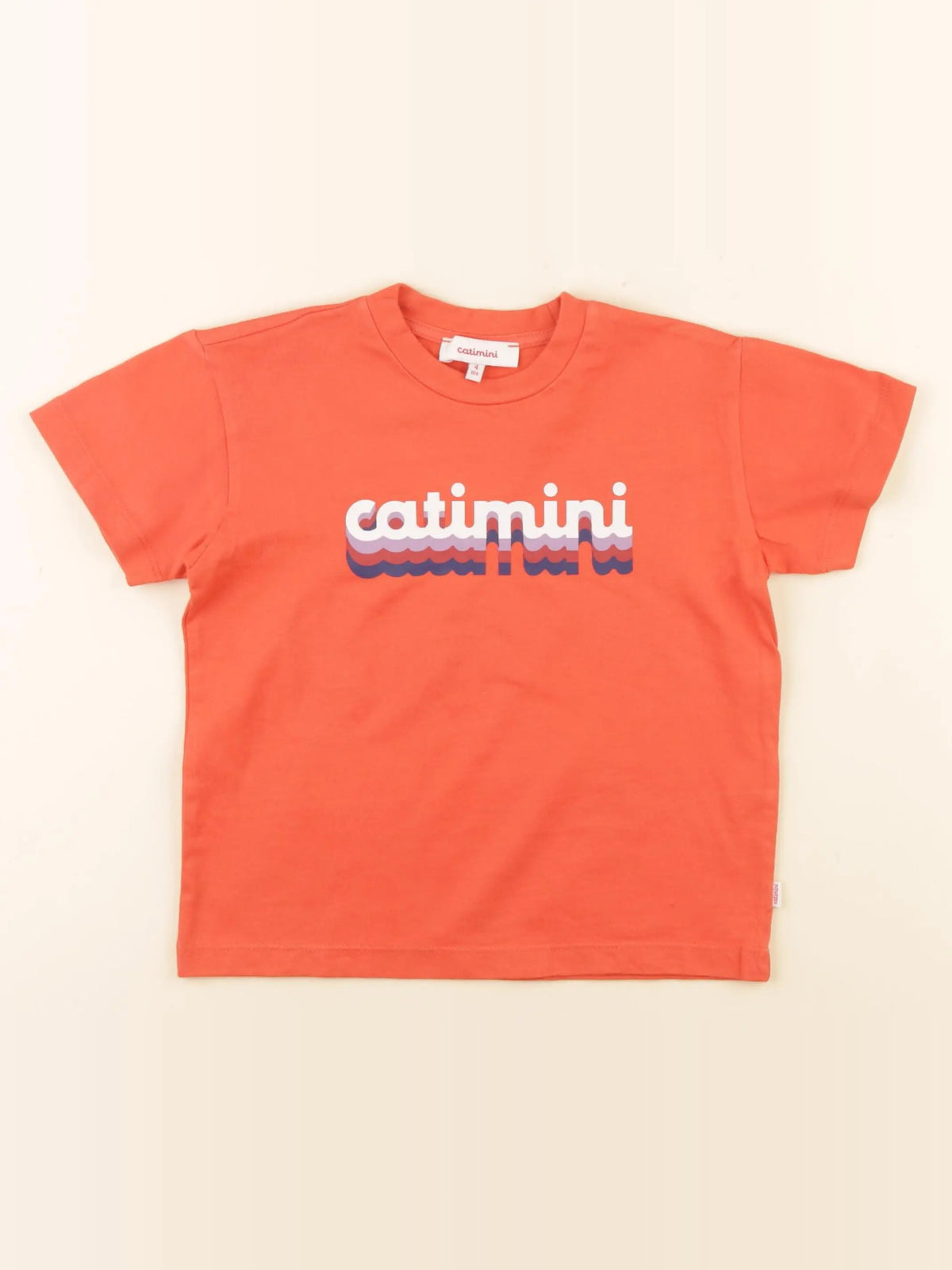 Catimini - tee-shirt orange - 4 ans