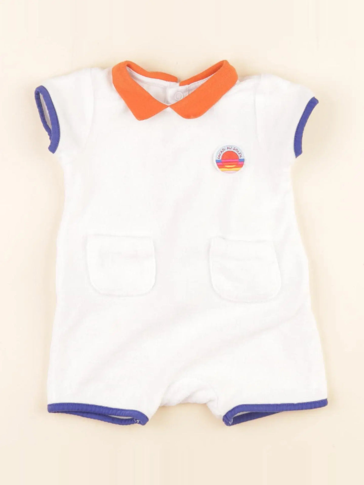 Jacadi - combinaison multicolore - 6 mois