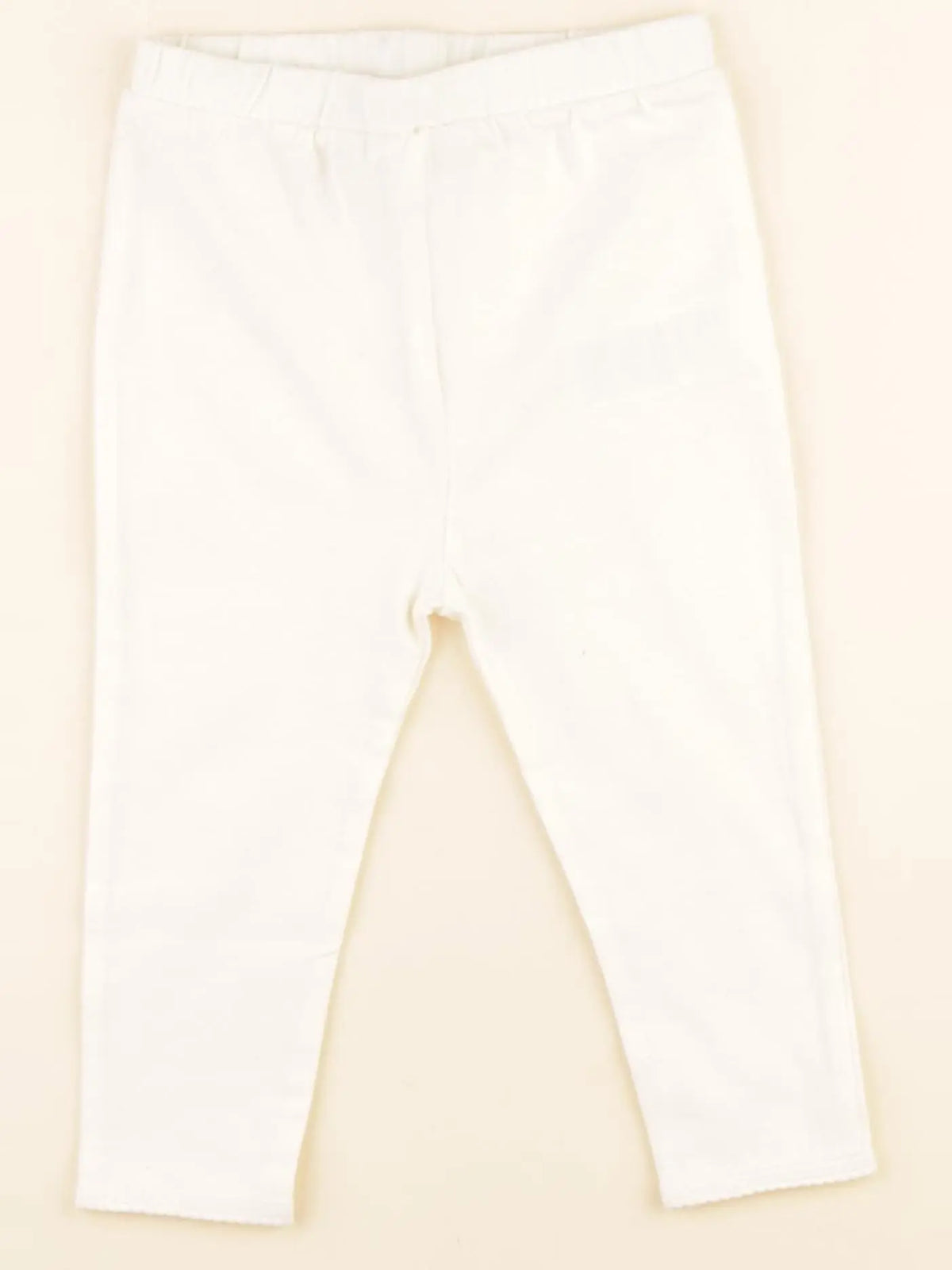 Vertbaudet - legging beige - 18 mois