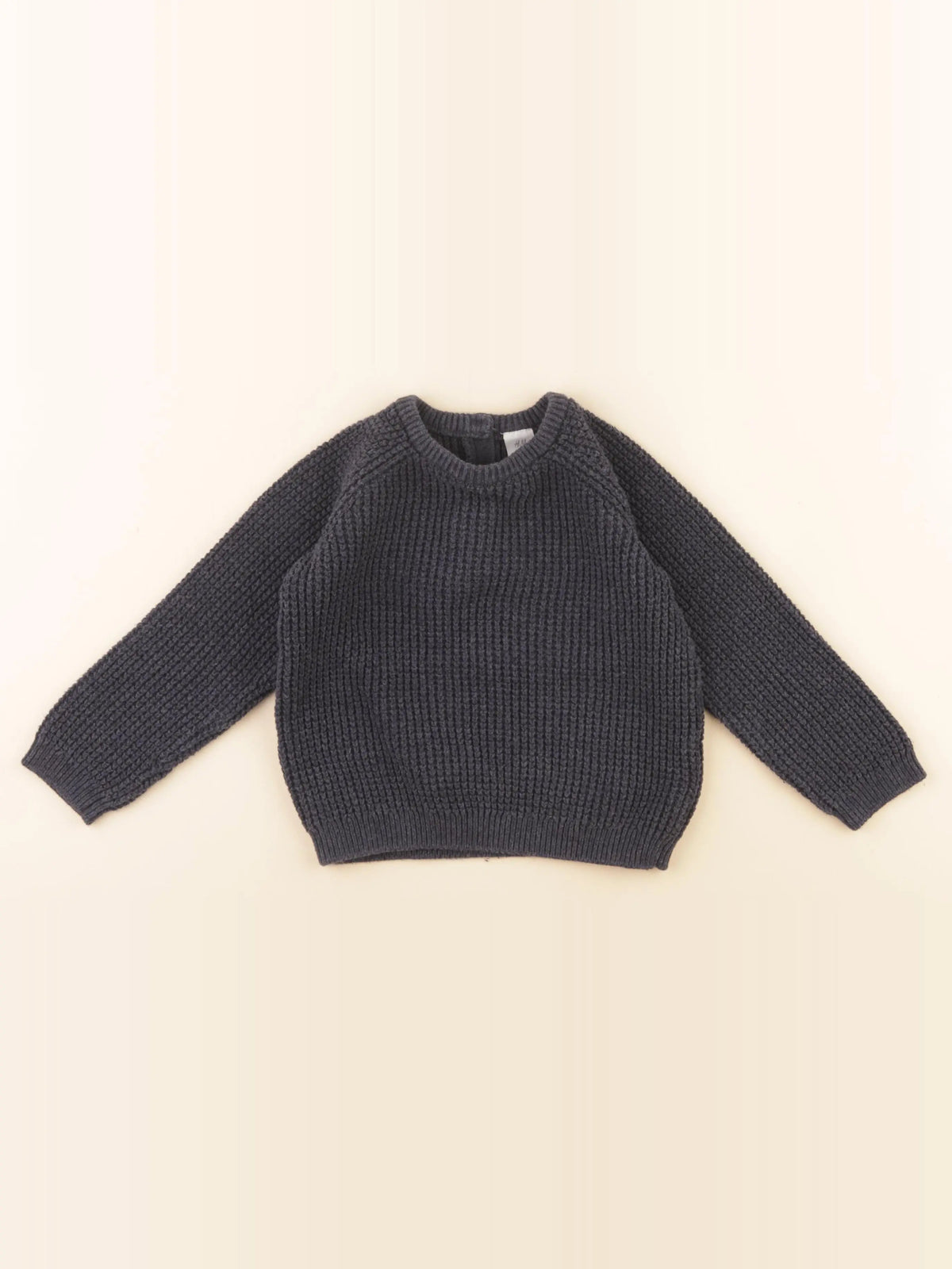H&M - pull bleu - 2/3 ans