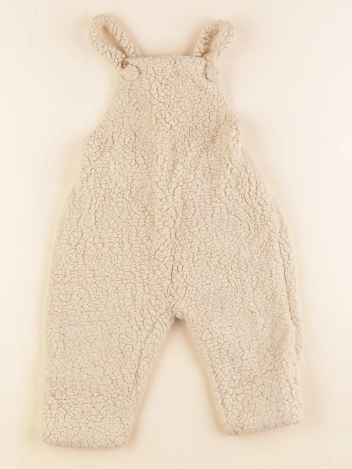Zara - salopette beige - 9/12 mois