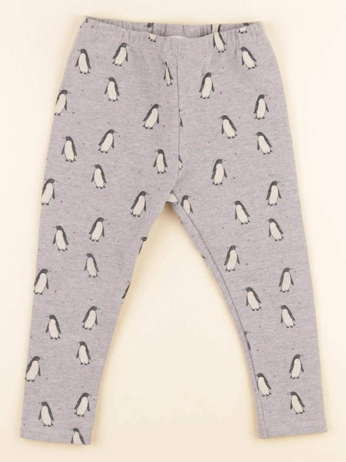 Zara - legging doublé gris - 2/3 ans