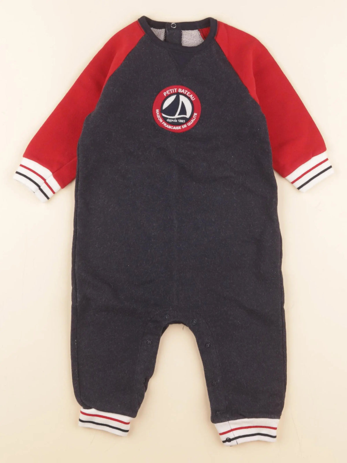 Petit Bateau - combinaison multicolore - 18 mois