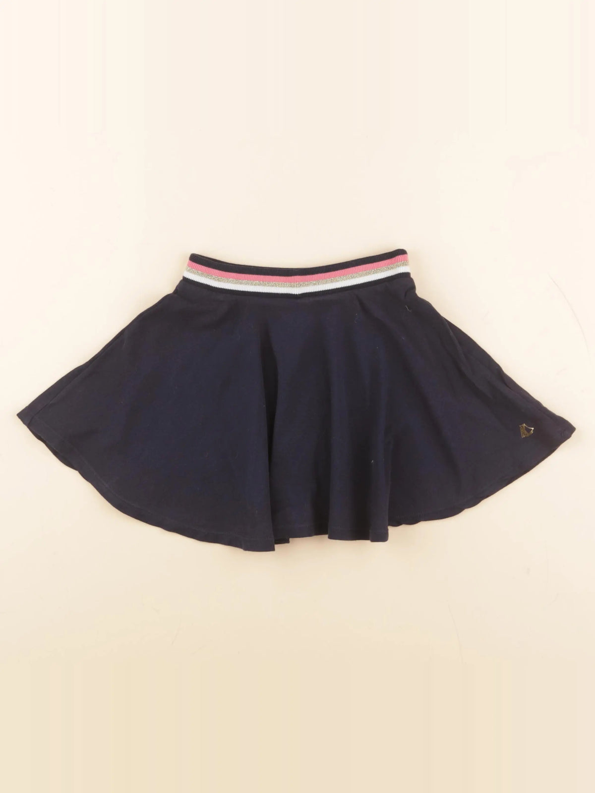 Petit Bateau - jupe bleu, or - 6 ans