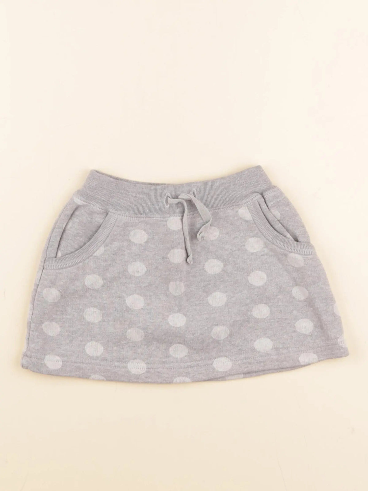 Petit Bateau - jupe gris - 3 ans