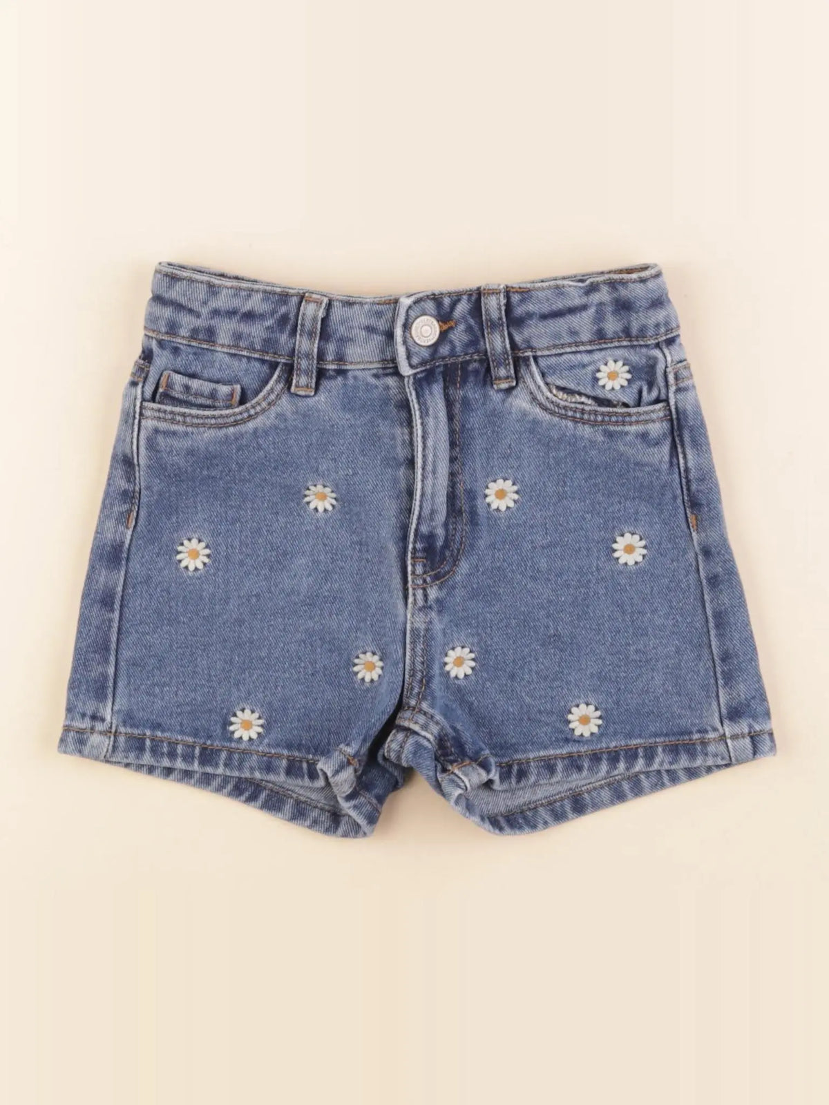 Vertbaudet - short bleu - 4 ans