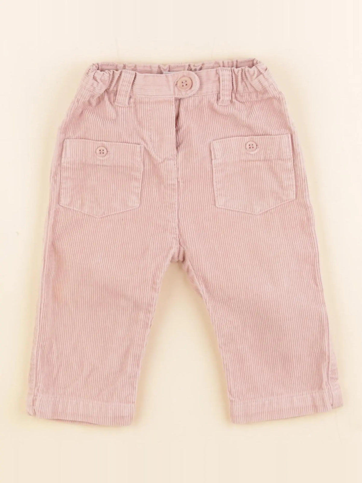 Petit Bateau - pantalon rose - 6 mois