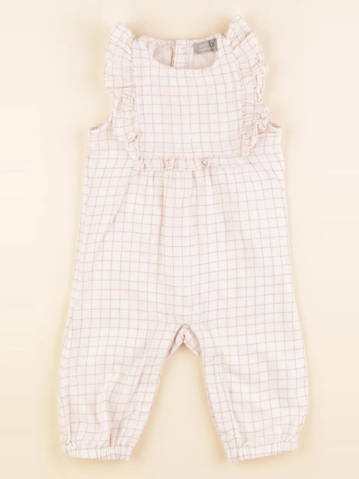 Boutchou - combinaison beige - 6 mois