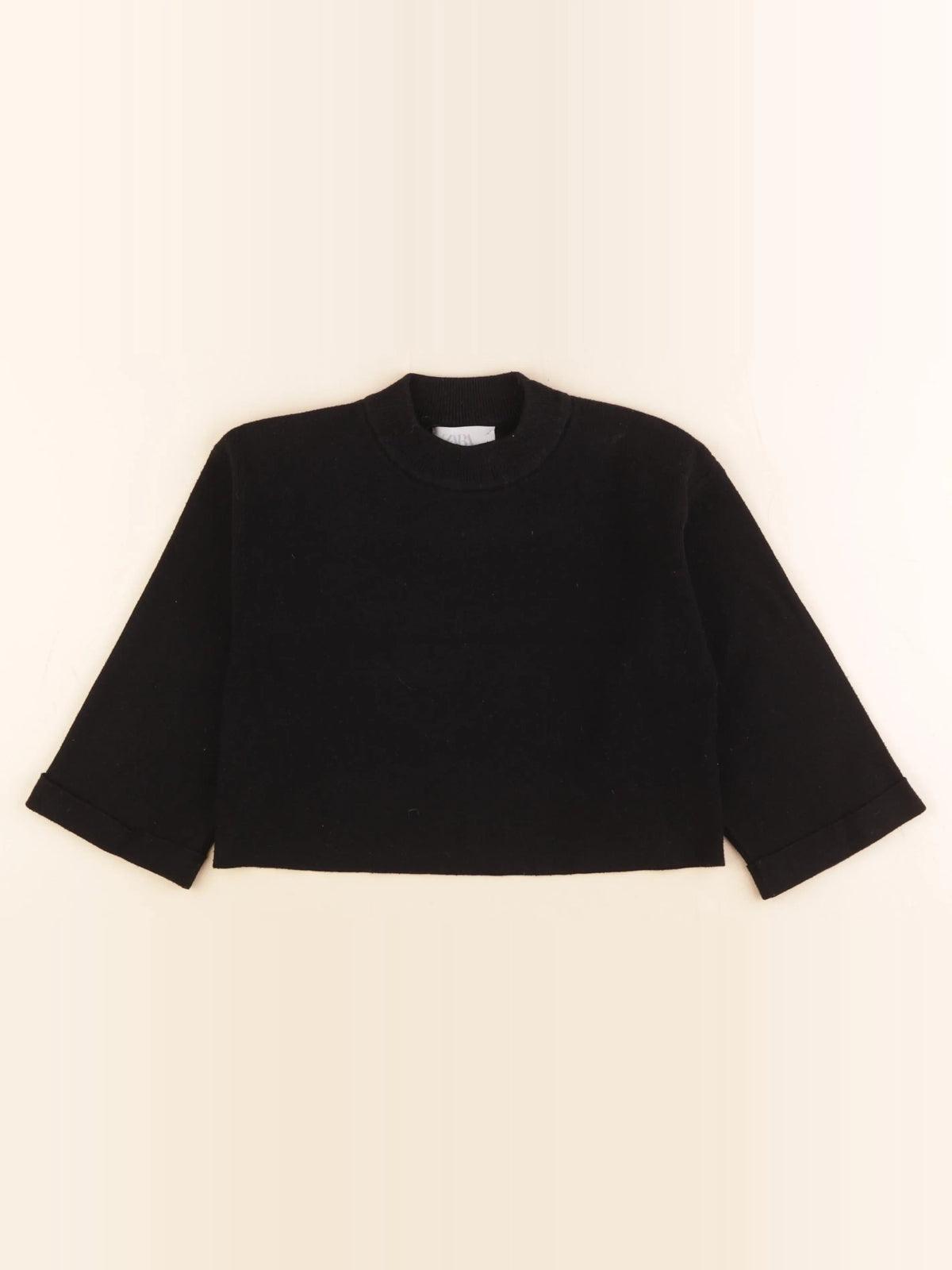 Zara - pull noir - 8 ans