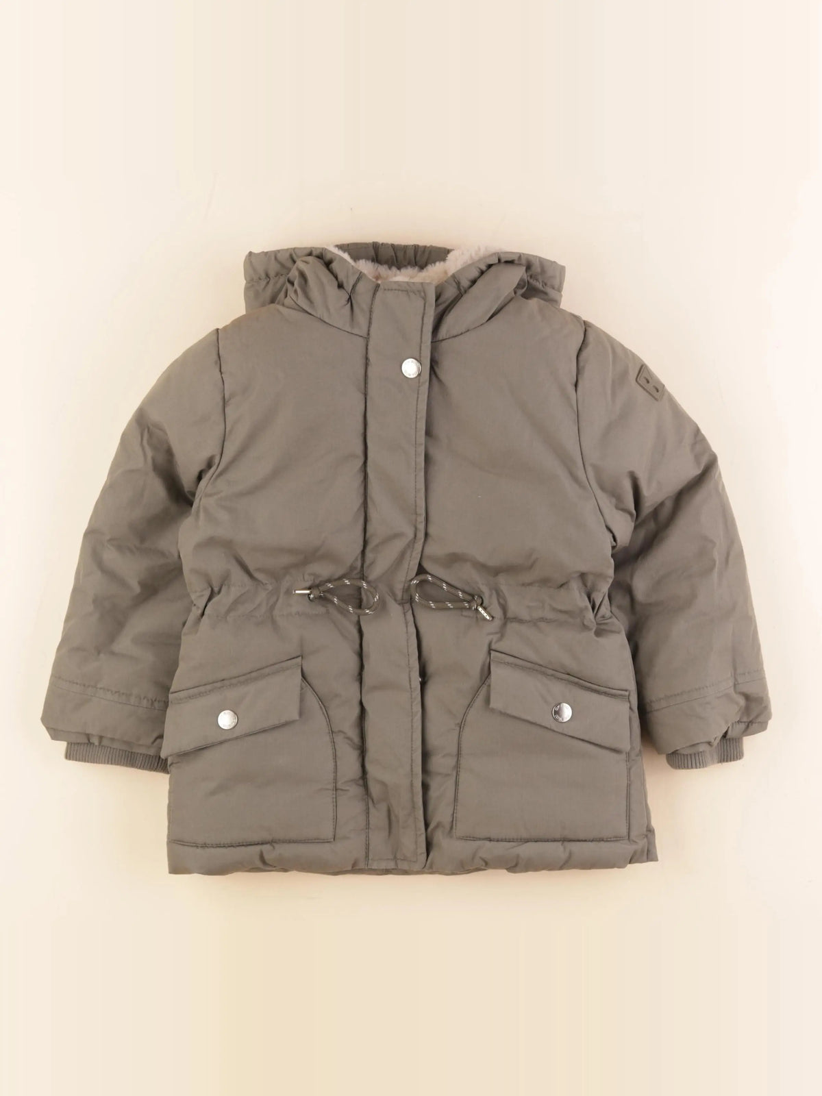 Okaidi - parka vert - 3 ans