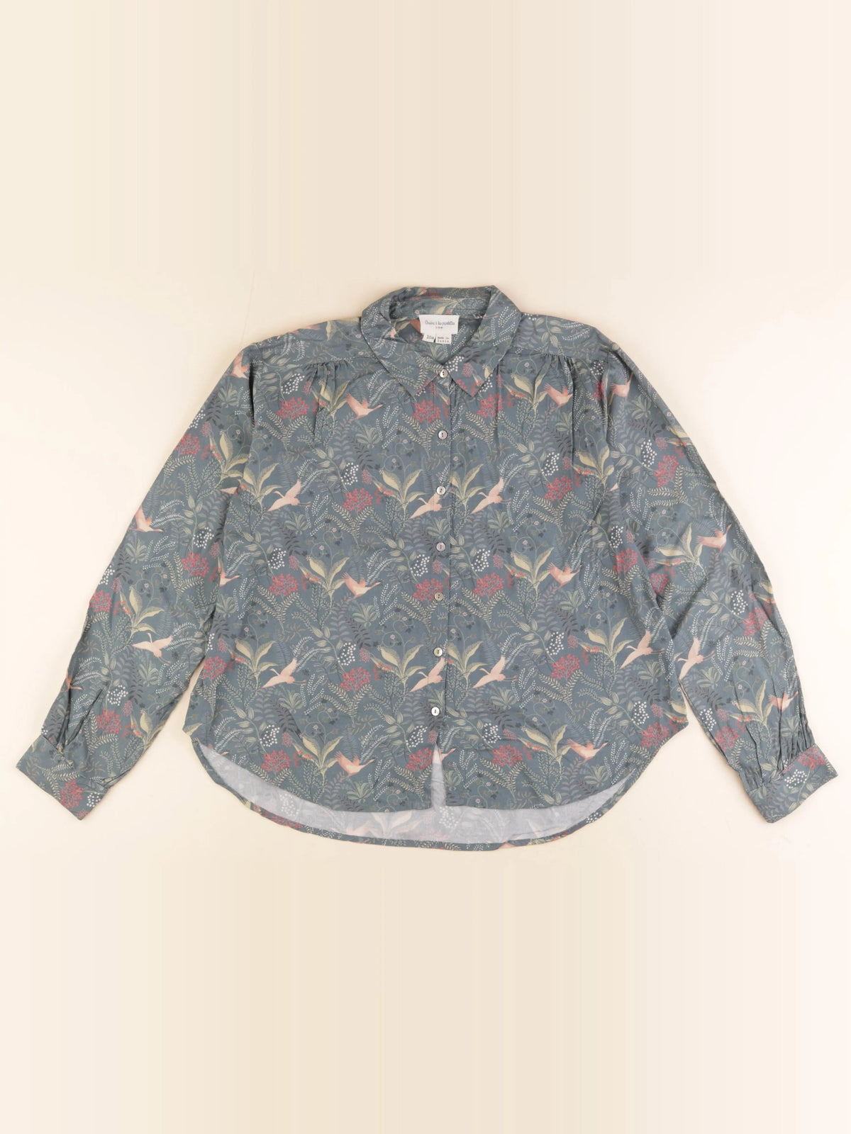 Arsène et les pipelettes - blouse multicolore - 10 ans