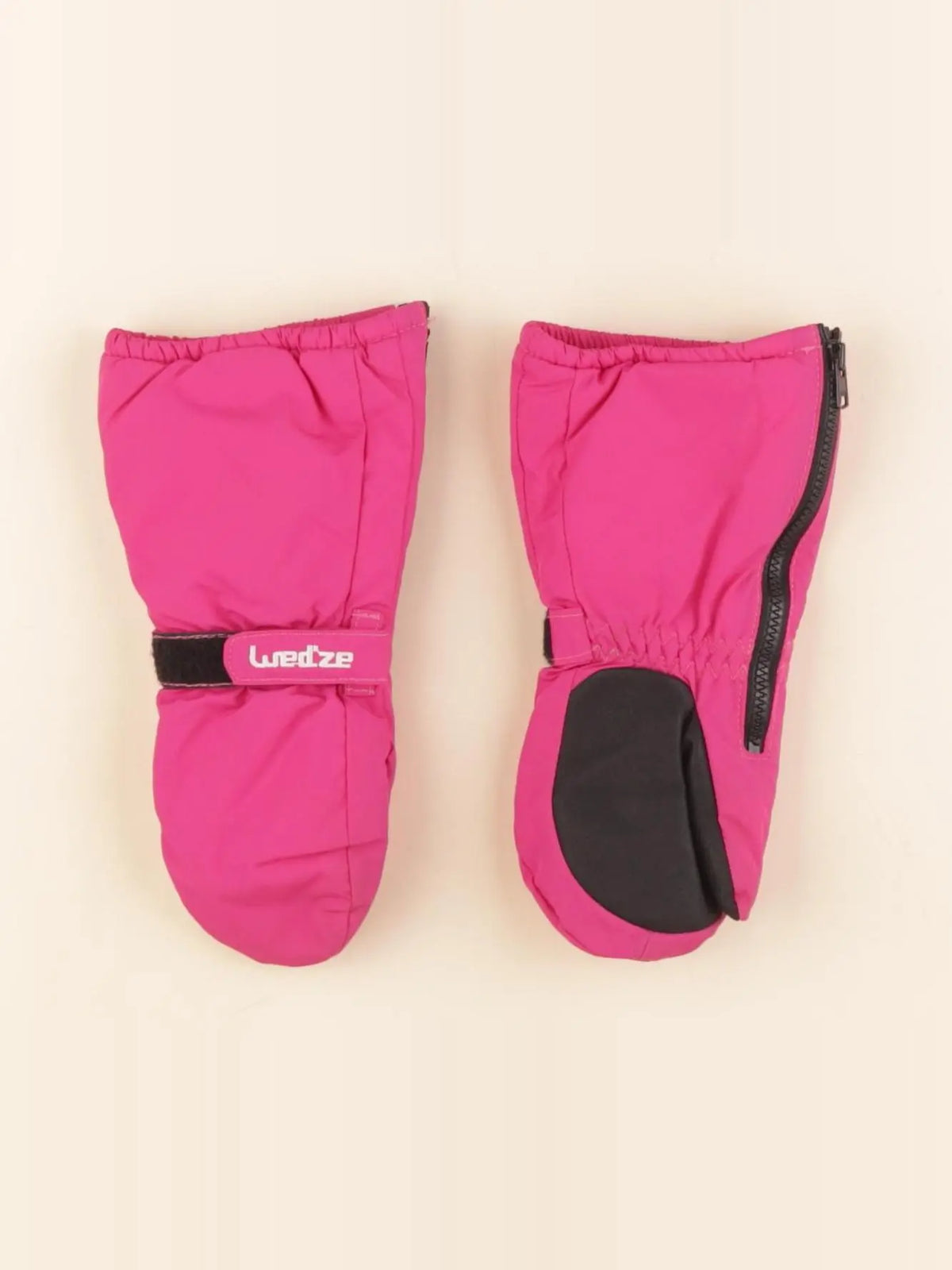 Decathlon ski - moufles rose - 5/6 ans