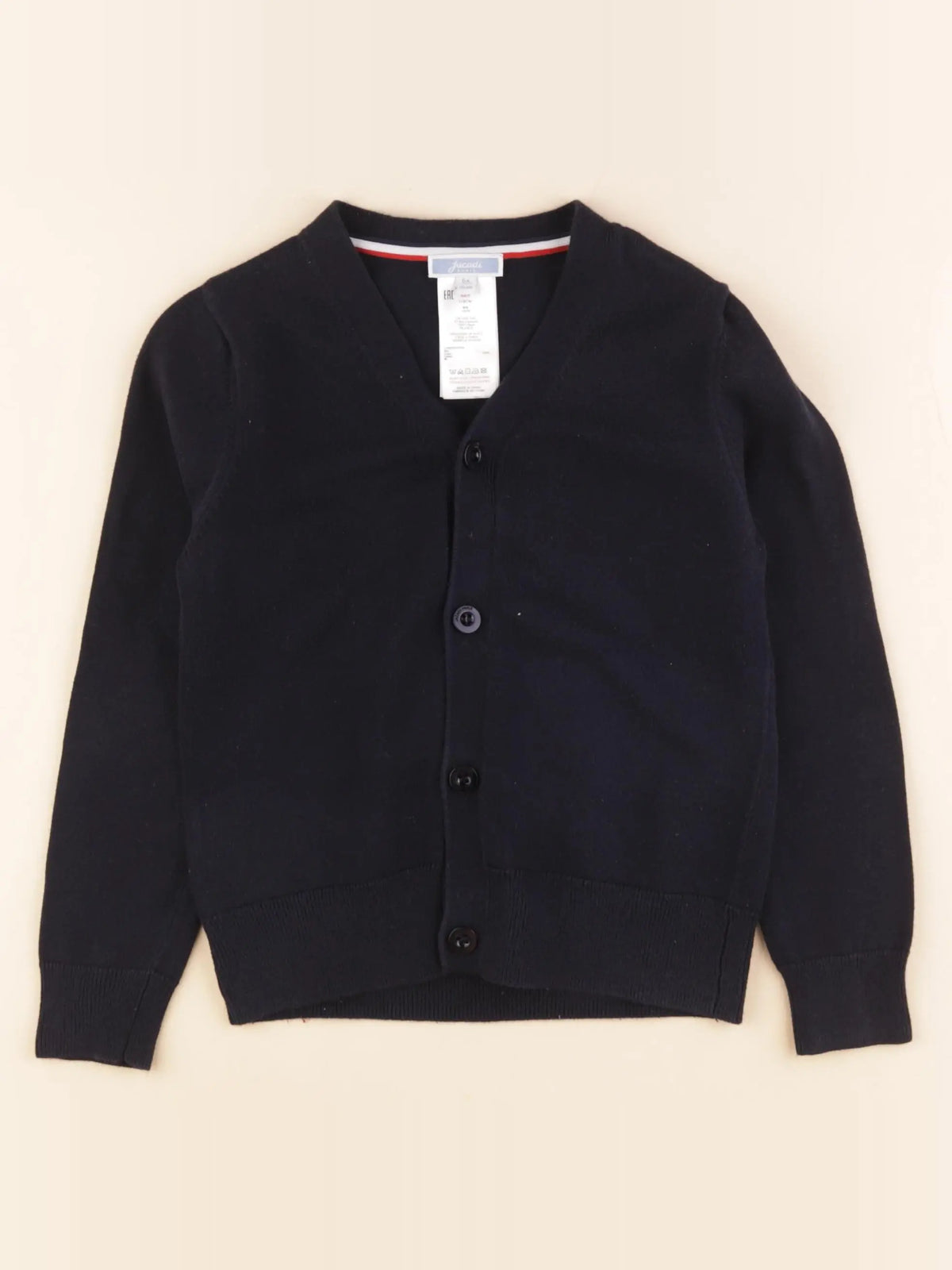Jacadi - gilet bleu - 6 ans