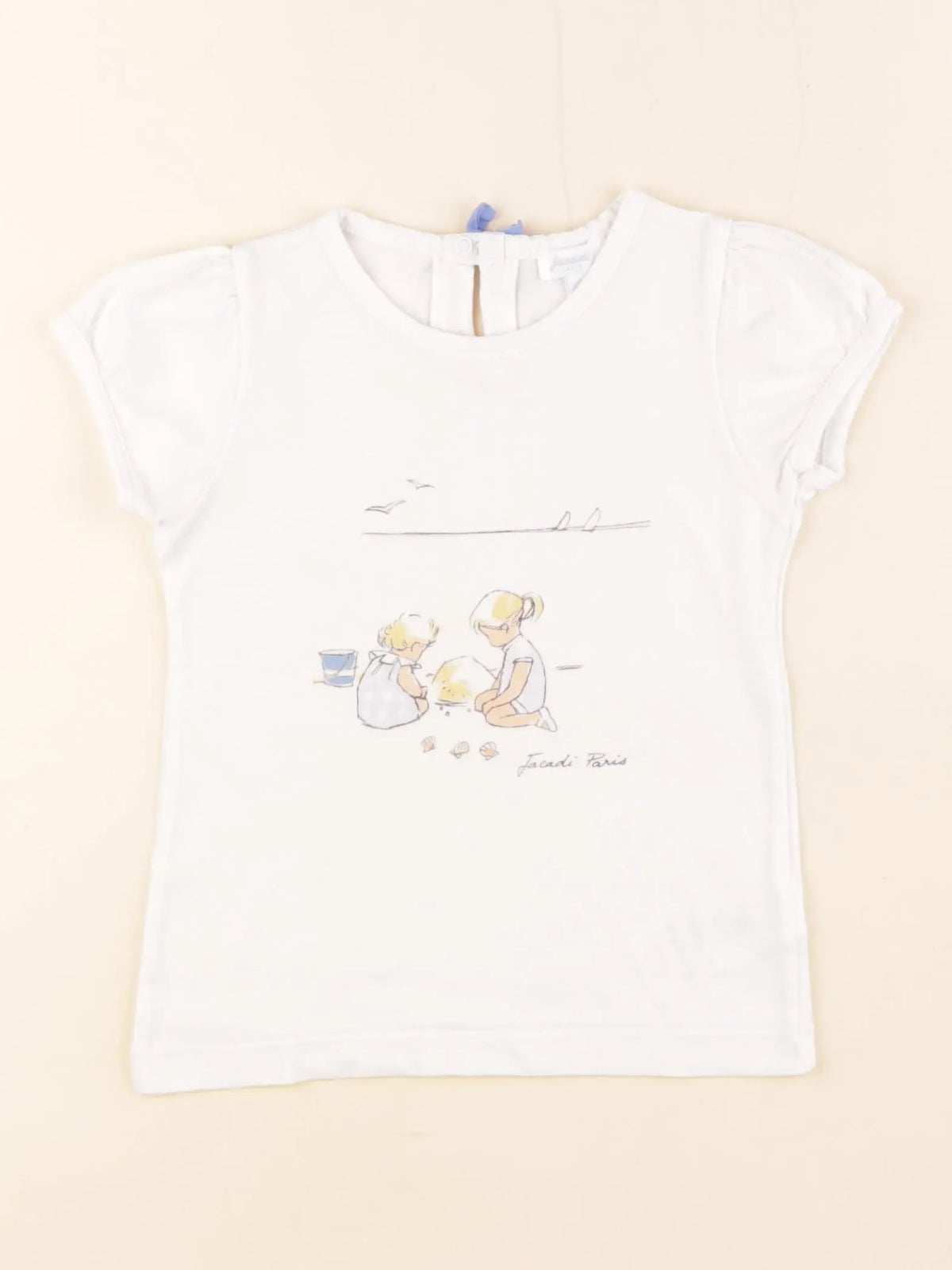 Jacadi - tee-shirt blanc - 36 mois