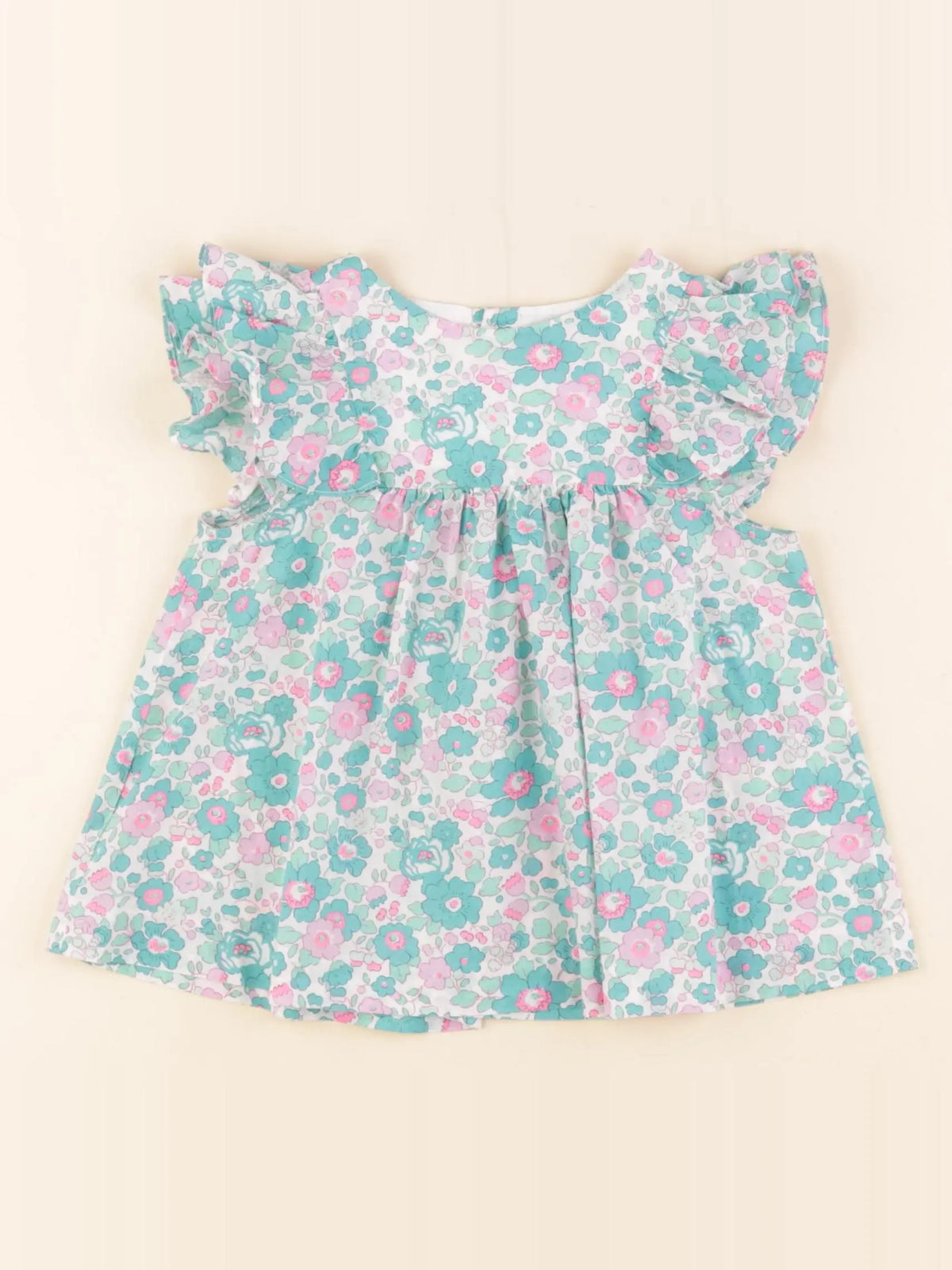 Jacadi - blouse liberty multicolore - 36 mois