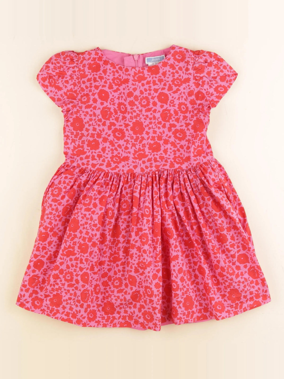 Jacadi - robe liberty rose - 4 ans