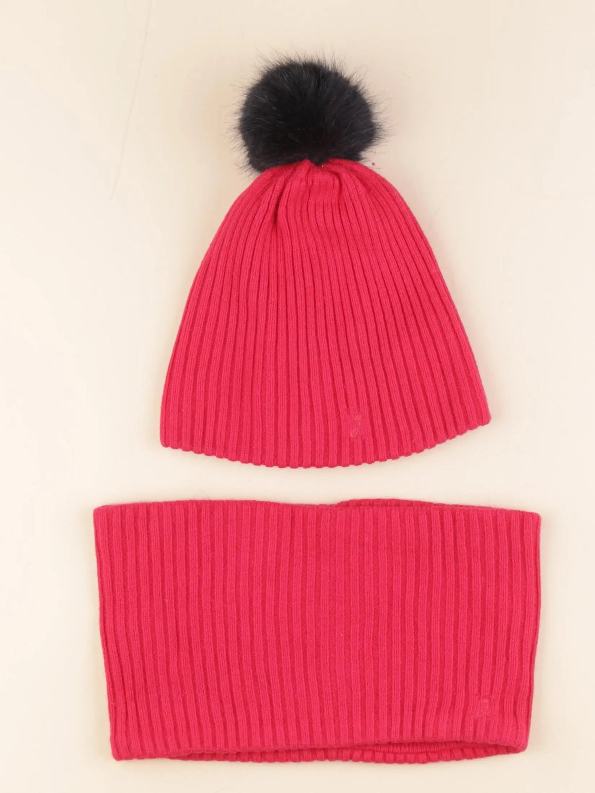 Jacadi - ensemble bonnet/tour de cou - 4/5 ans