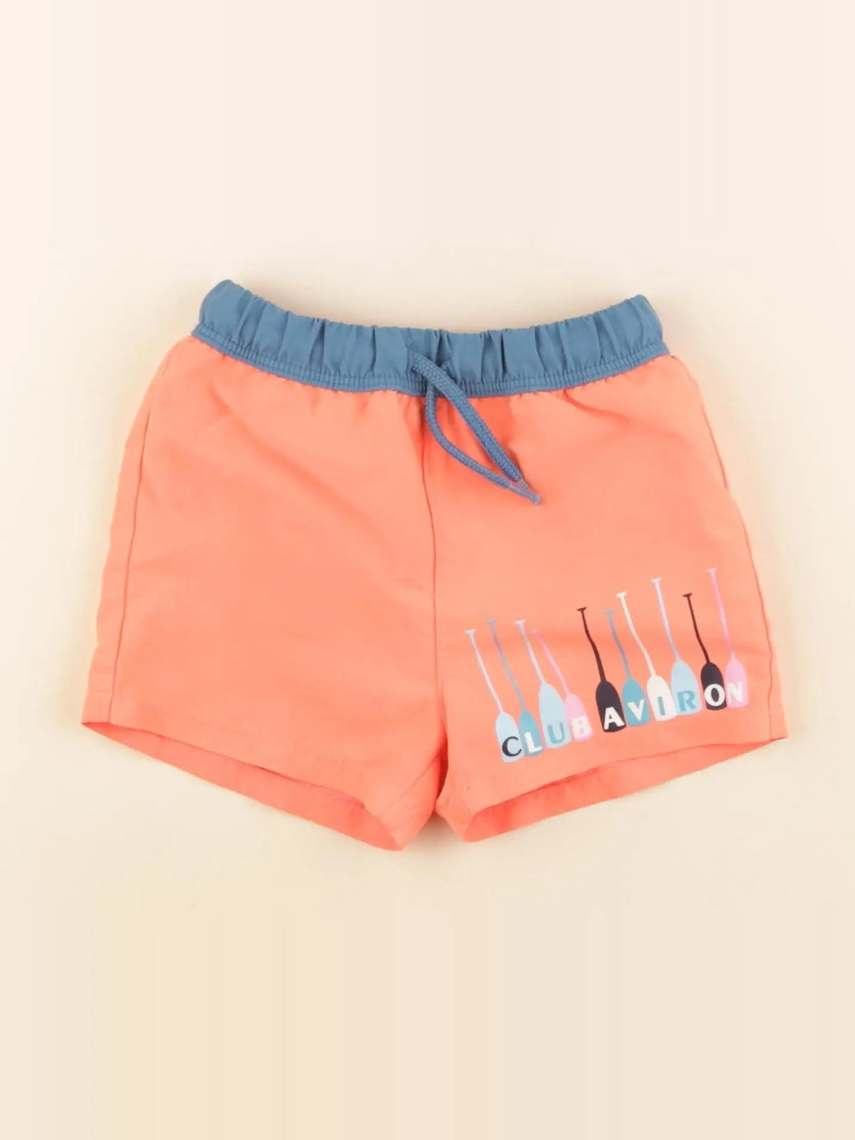 Jacadi - maillot de bain orange fluo - 12 mois