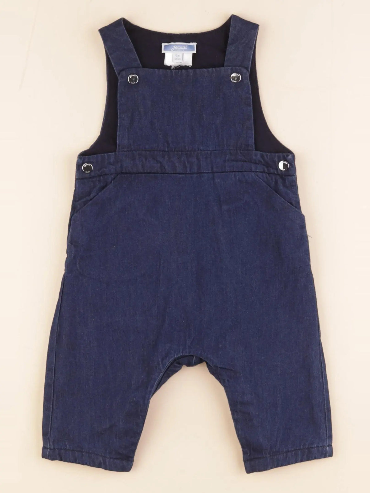 Jacadi - salopette bleu - 6 mois