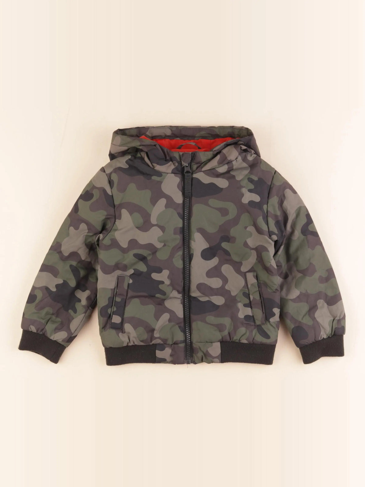 Vertbaudet - doudoune vert - 3 ans