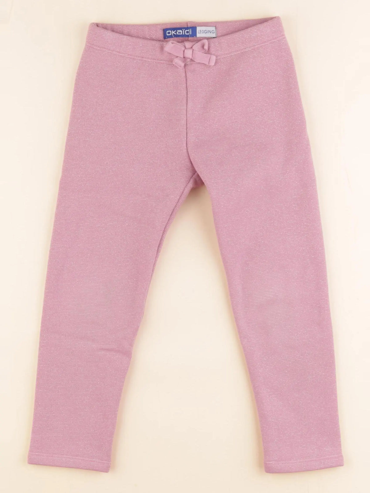 Okaidi - legging doublé rose - 4 ans