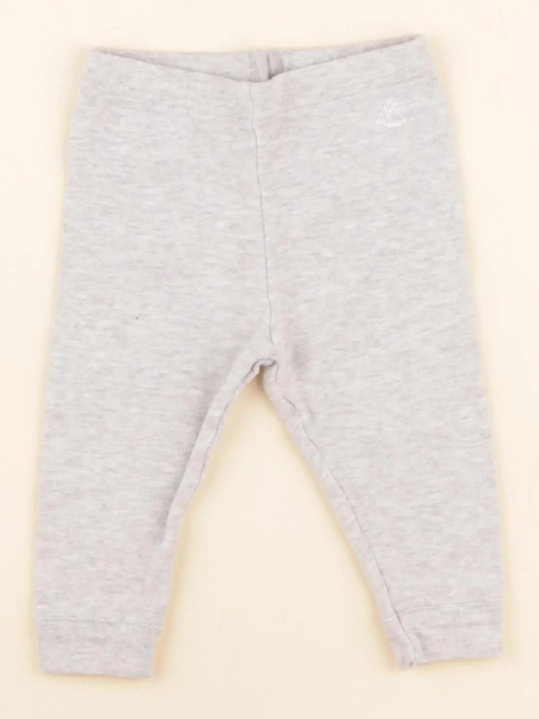 Petit Bateau - legging gris - 6 mois