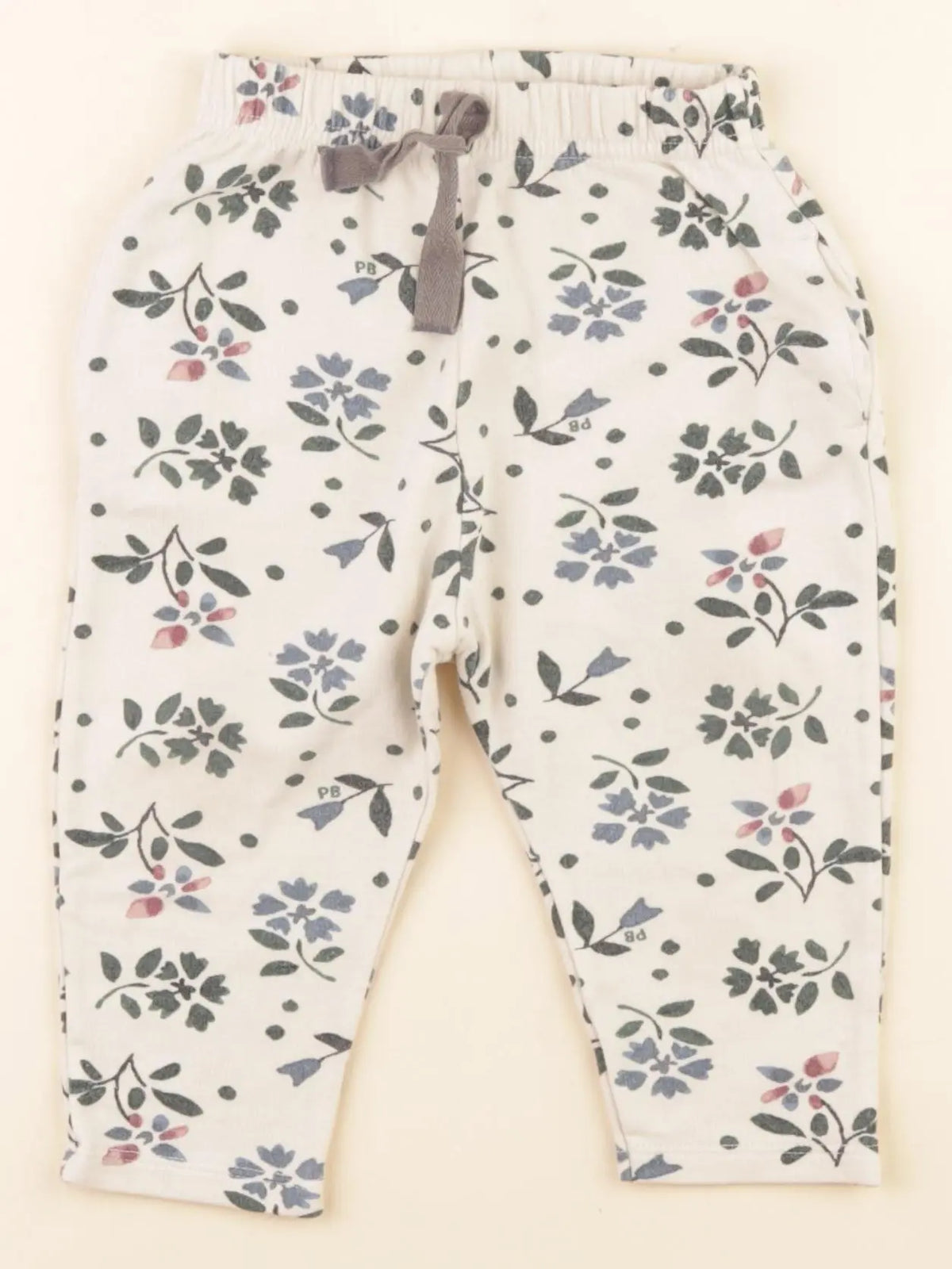 Petit Bateau - pantalon beige - 12 mois