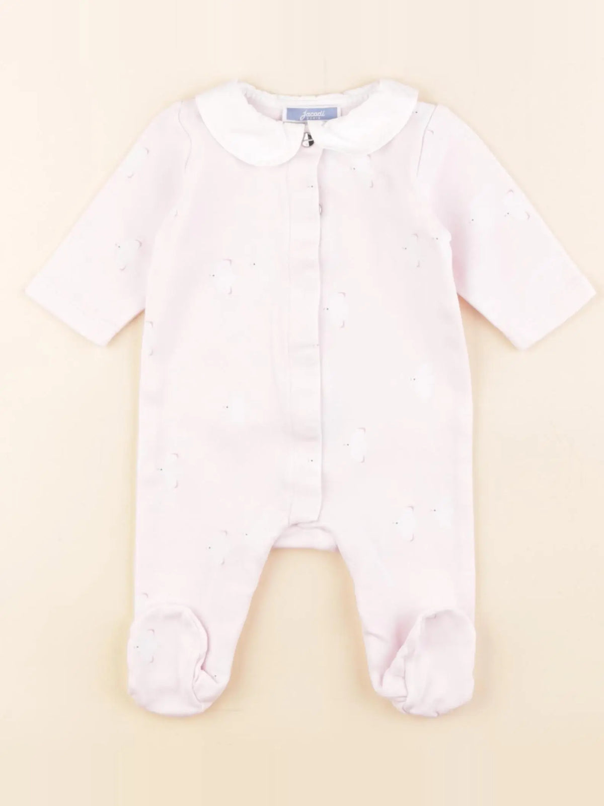 Jacadi - pyjama coton rose - 3 mois