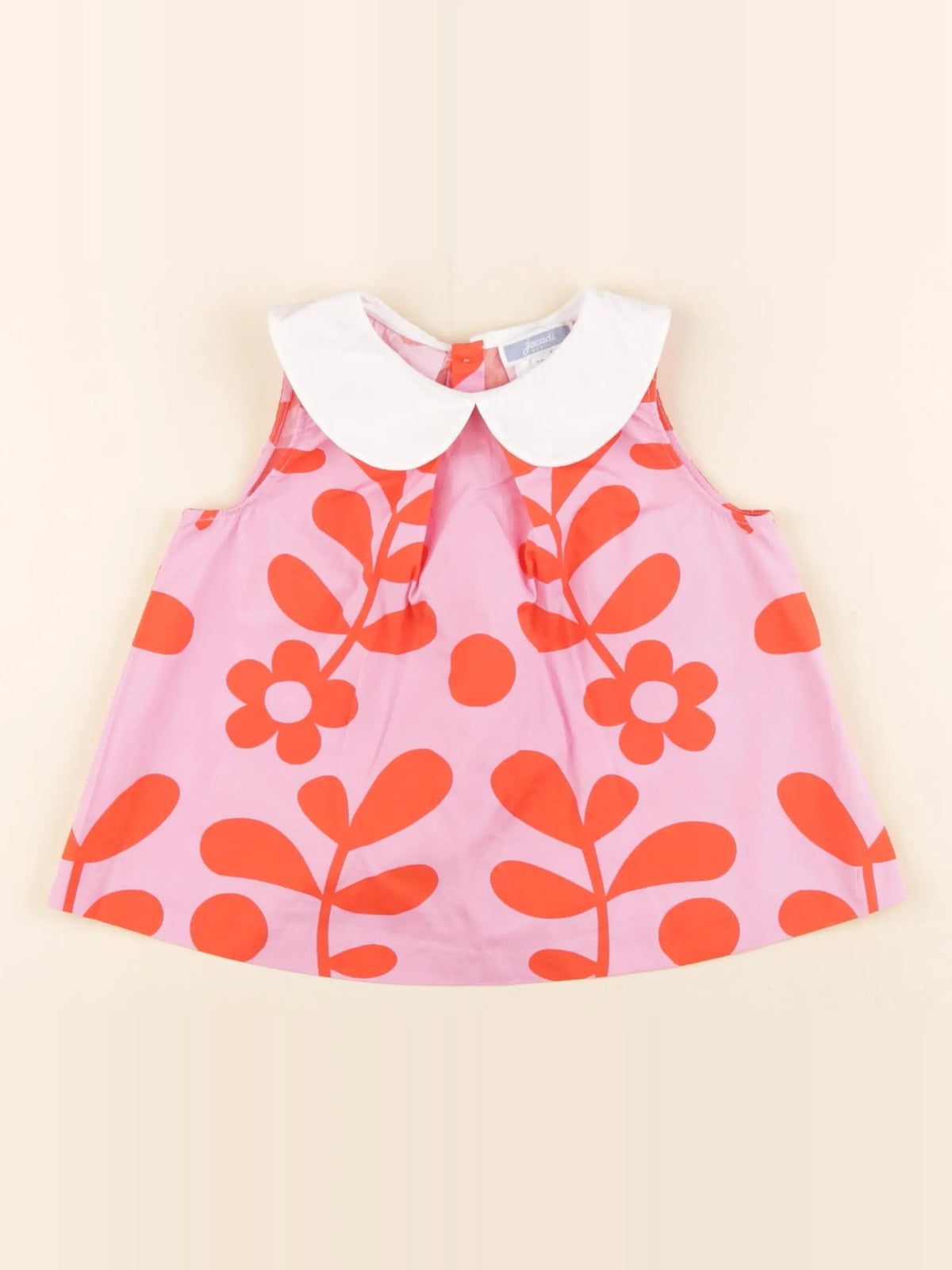 Jacadi - blouse rose, rouge - 24 mois