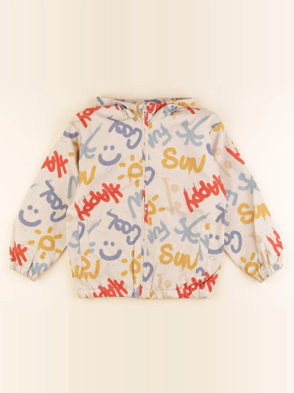 Vertbaudet - imperméable multicolore - 8 ans