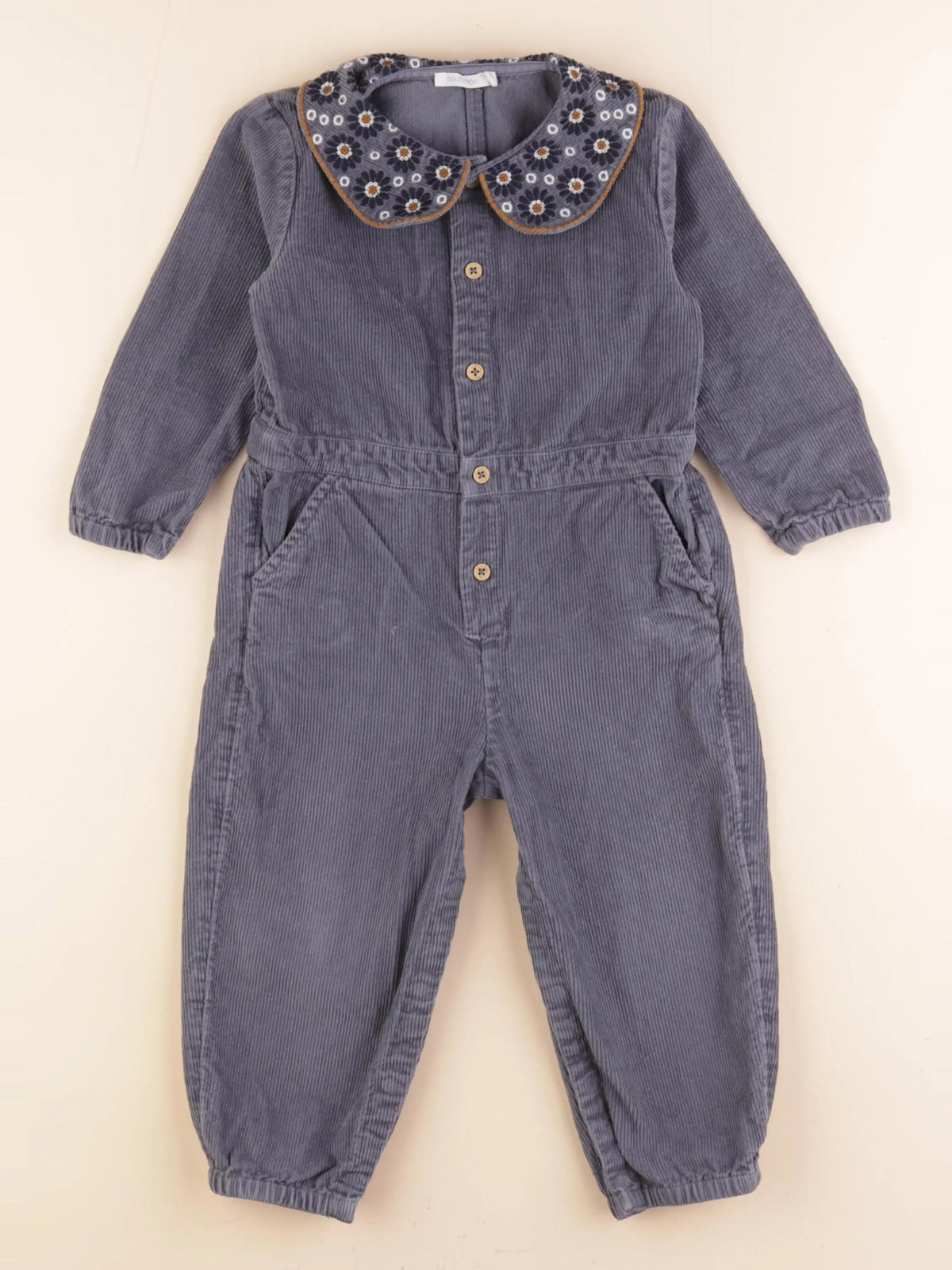 Boutchou - combinaison bleu - 24 mois