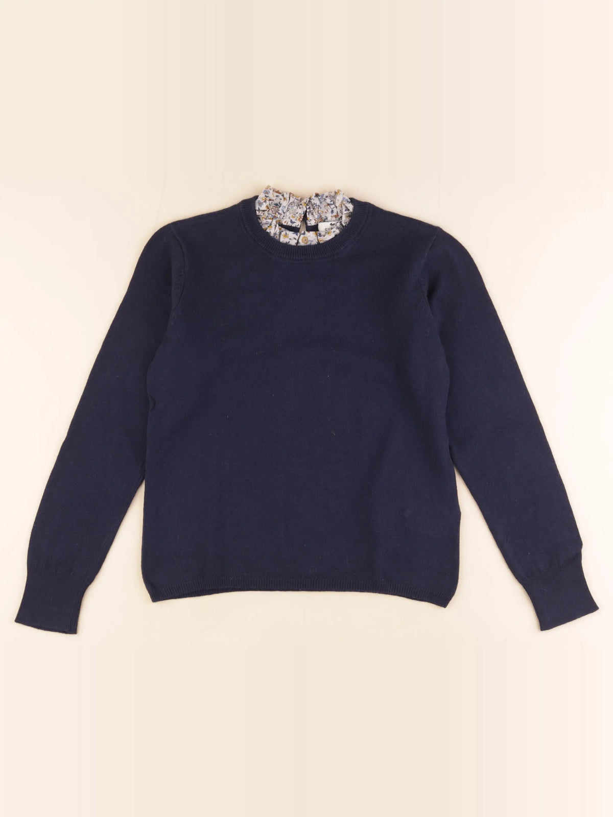 Cyrillus - pull bleu - 10 ans