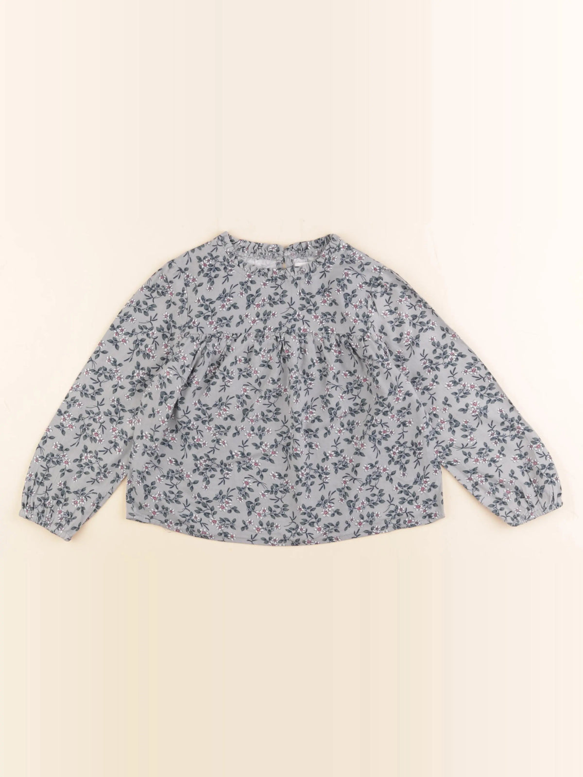 Vertbaudet - blouse vert - 5 ans