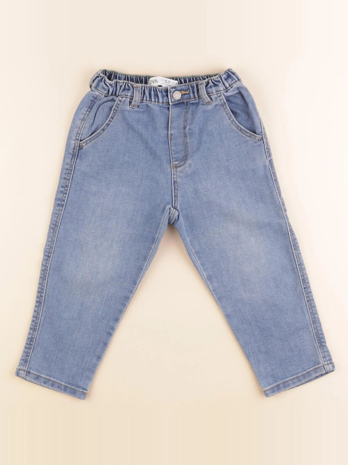 Zara - jean bleu - 18/24 mois