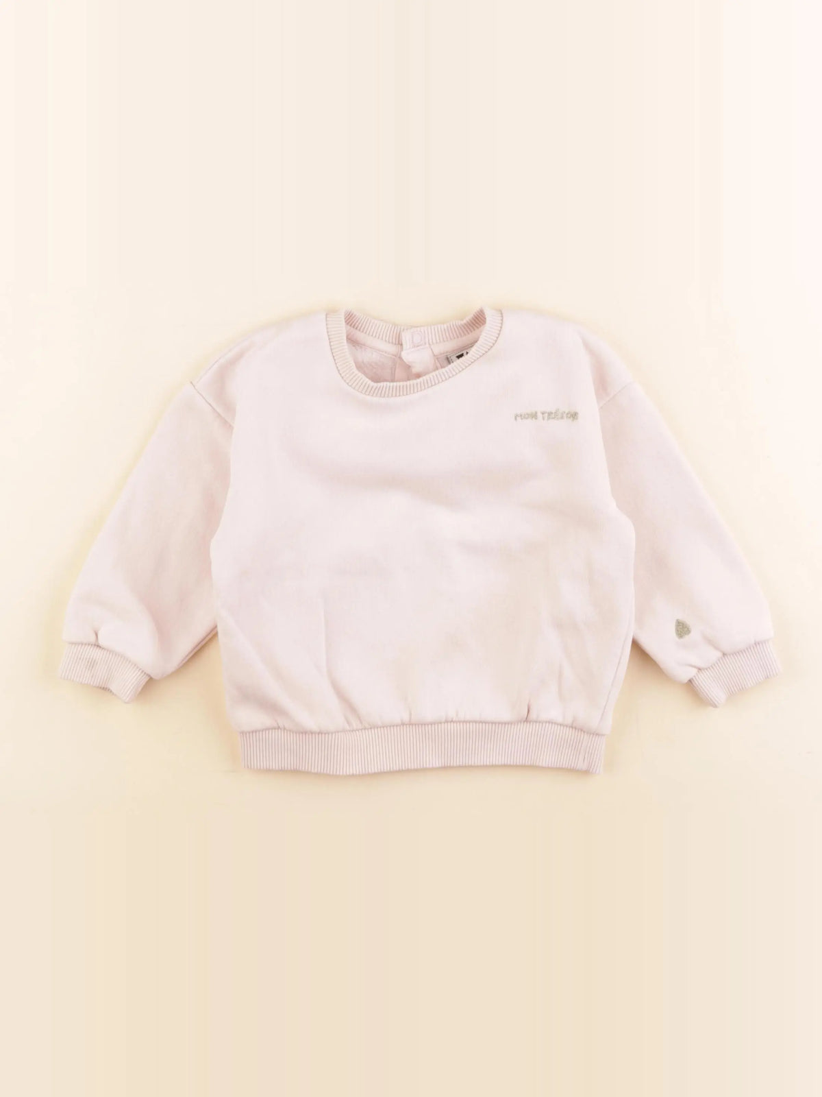 Tape à l'oeil - sweat rose - 18 mois