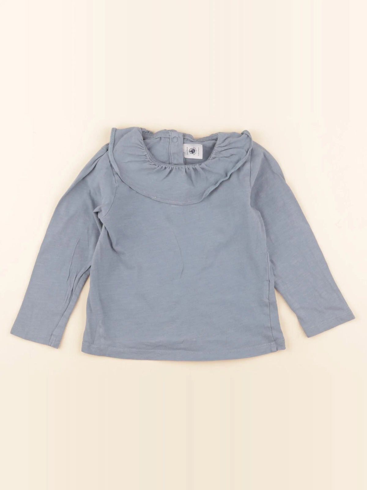 Petit Bateau - tee-shirt bleu - 3 ans