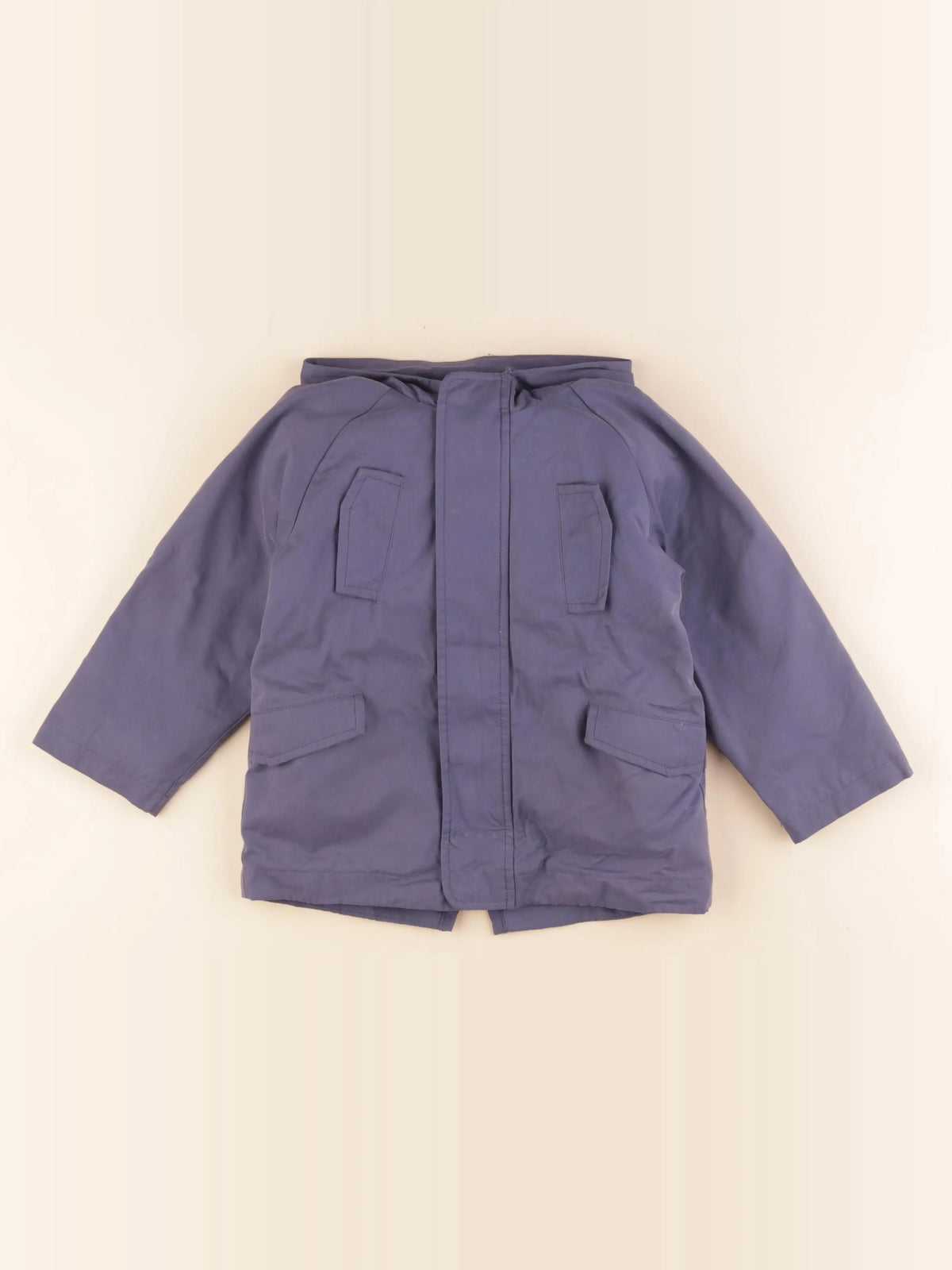Vertbaudet - imperméable doublure amovible bleu - 36 mois
