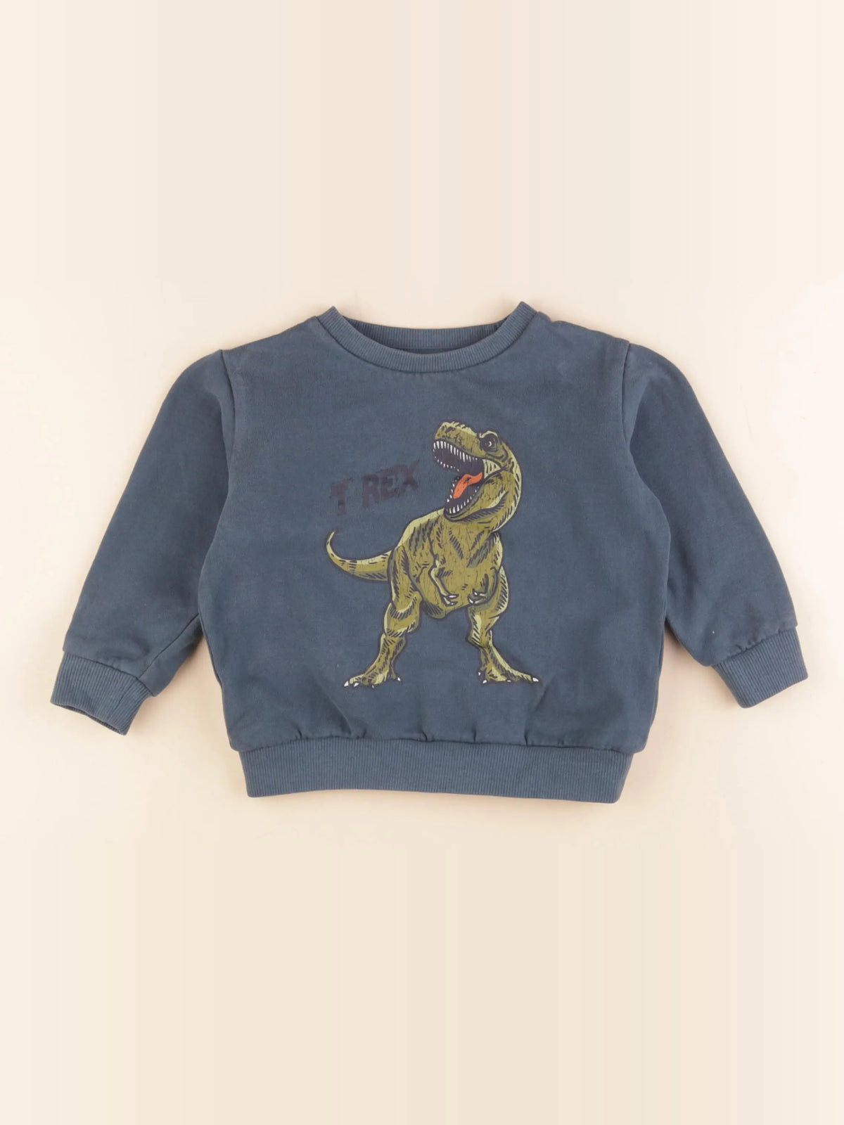 Vertbaudet - sweat bleu - 3 ans