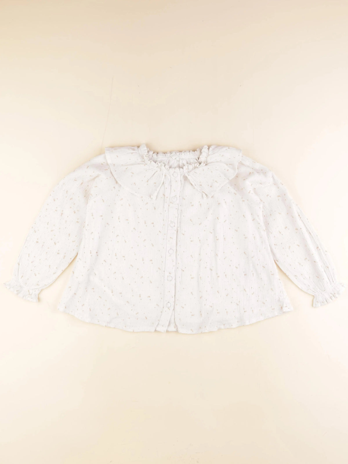 Vertbaudet - blouse blanc - 7 ans